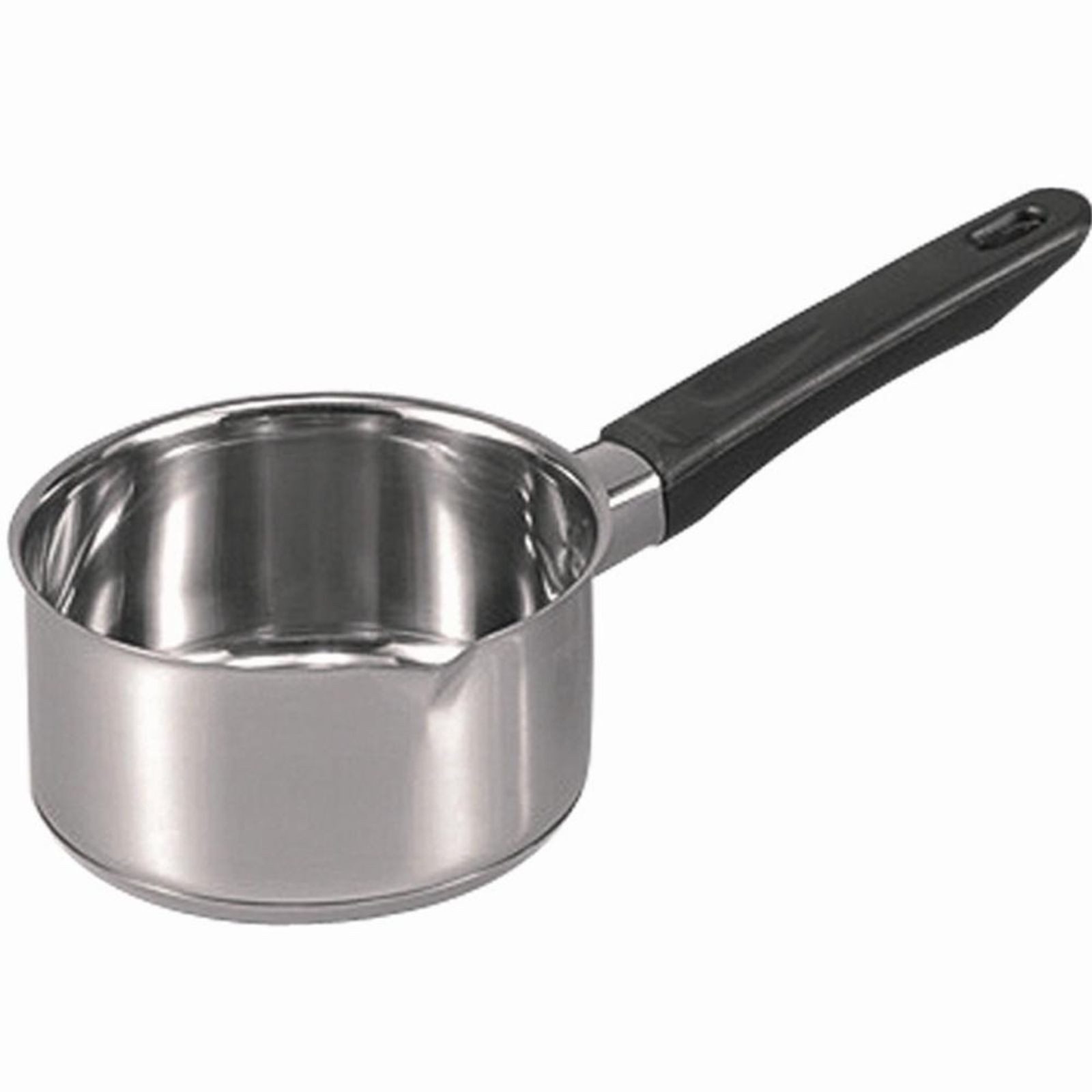 Karl Krüger Kasserolle Stieltopf 14 cm, 0,8 l Edelstahl rostfrei, Edelstahl