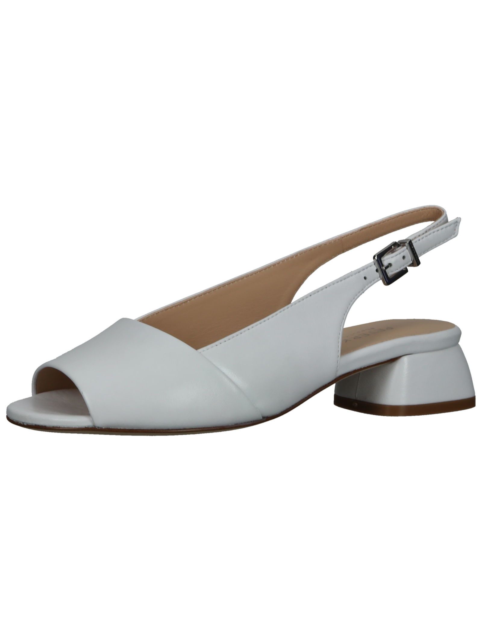Peter Kaiser Pumps Leder . Peeptoepumps