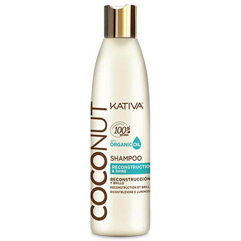 Kativa Haarshampoo Coconut Shampoo Reconstruction & Shine 250ml