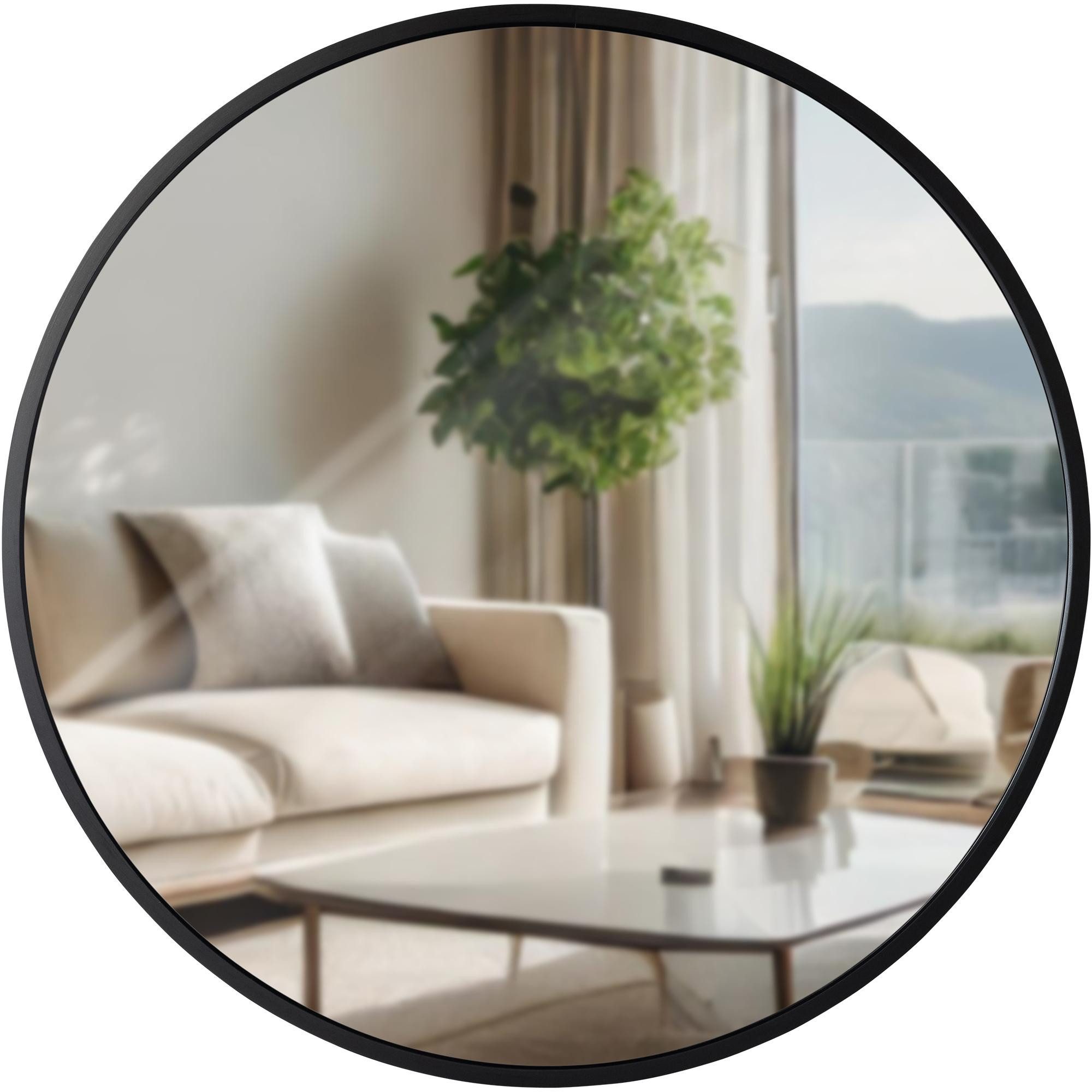 CLP Wandspiegel Elsie, Rund, Modern, 30 / 45 / 60 / 80 cm Metallrahmen günstig online kaufen