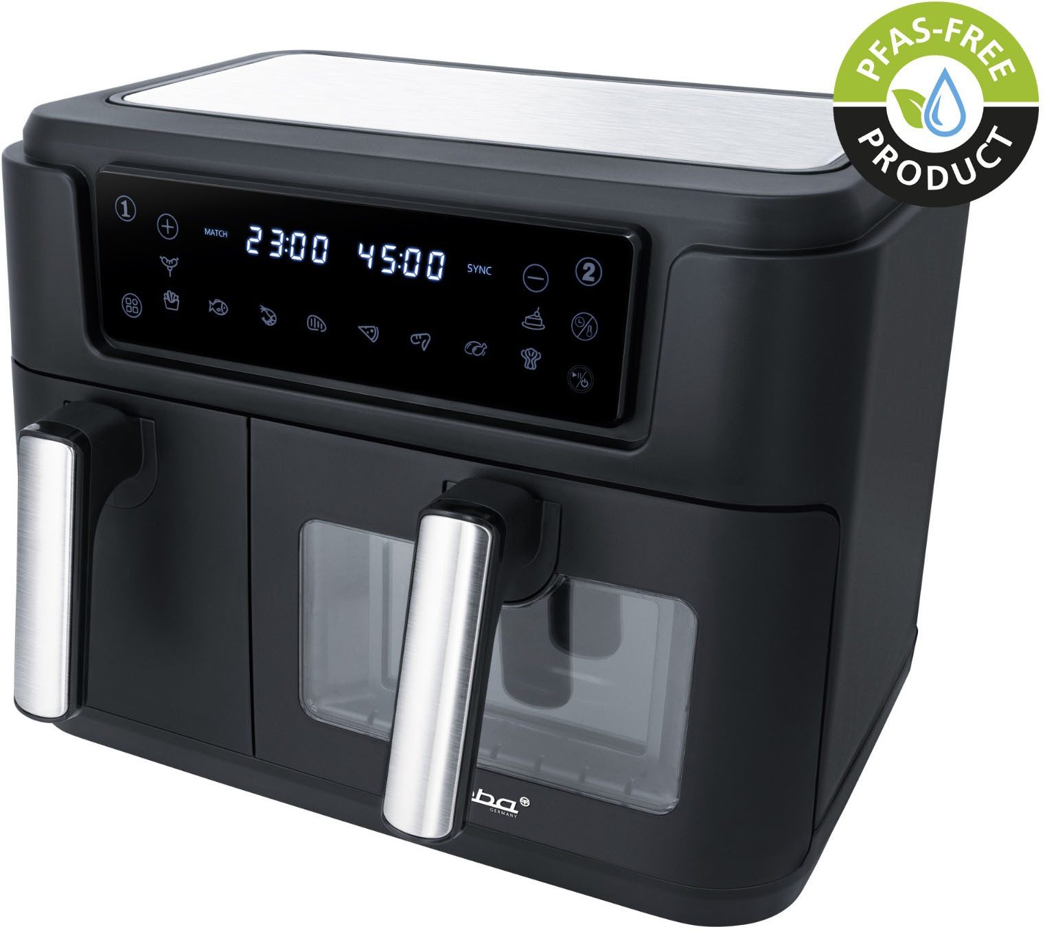 Steba Heißluftfritteuse HF 9500 DUO, 2400 W