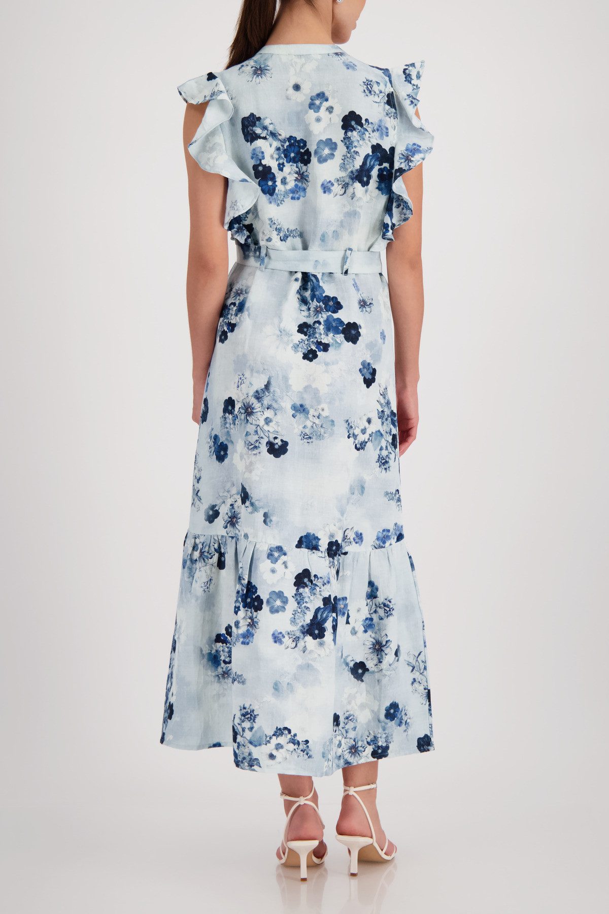 Monari Maxikleid Regular fit mit Volants