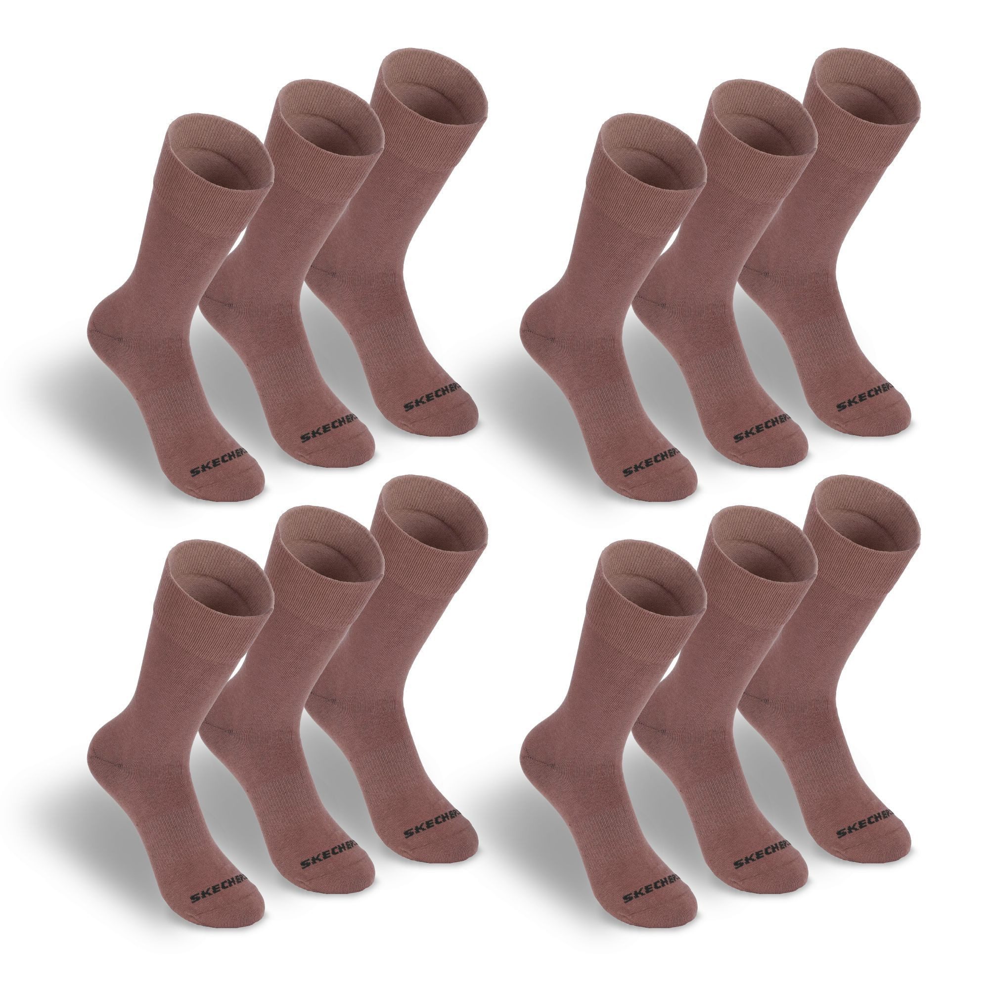 Skechers Businesssocken Herren - Atmungsaktiv - Eleganter Komfort für Business und Alltag Herren Socken mit angenehmen Fußklima - Ideal für Business-Schuhe