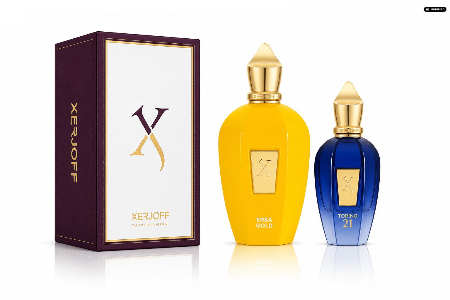 XERJOFF Eau de Parfum Xerjoff Erba Gold und Torino21 Duft Duo, Zwei charakterstarke Düfte in einem exklusiven Duo
