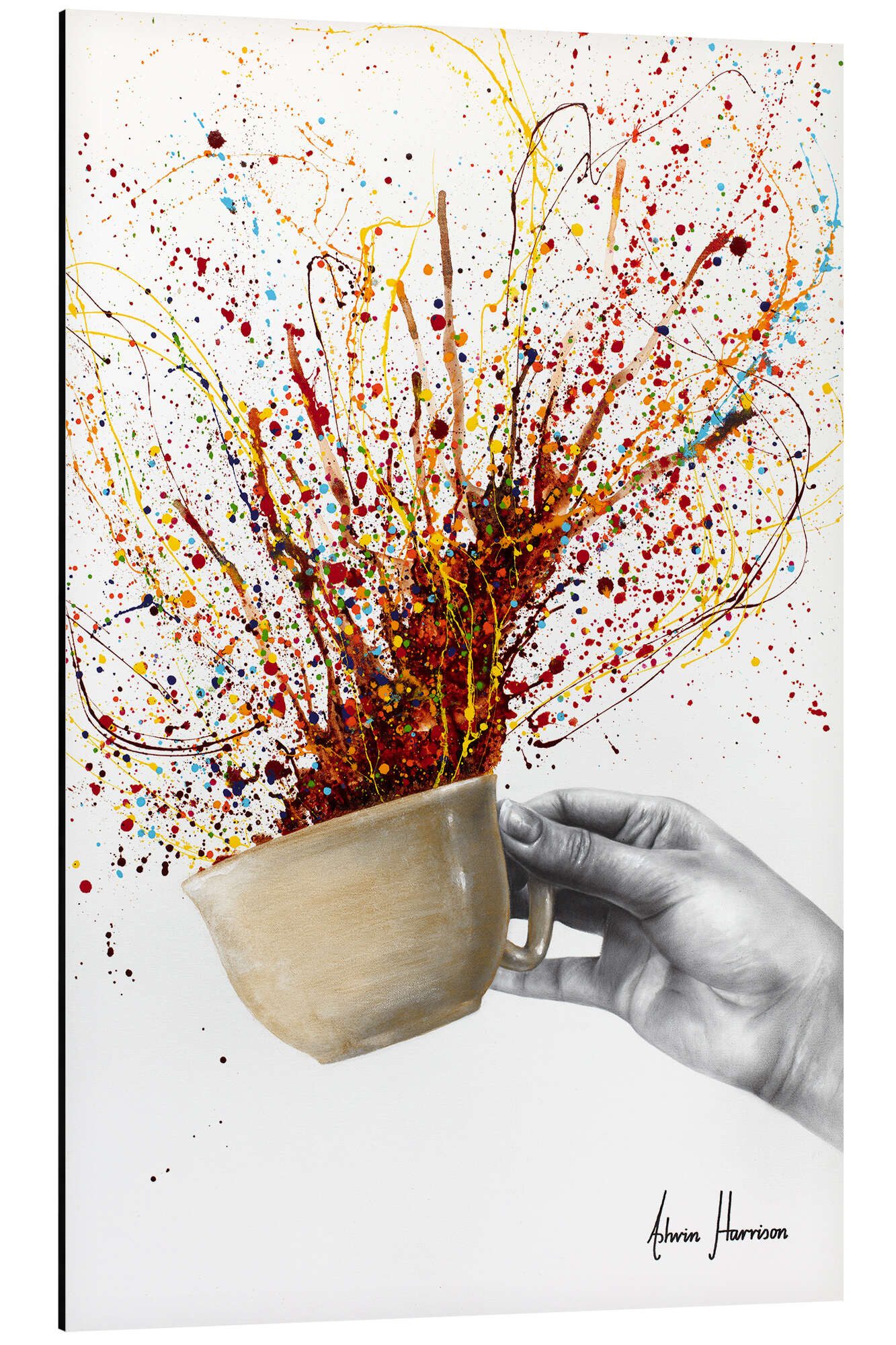 Alu-Dibond-Druck Ashvin Harrison