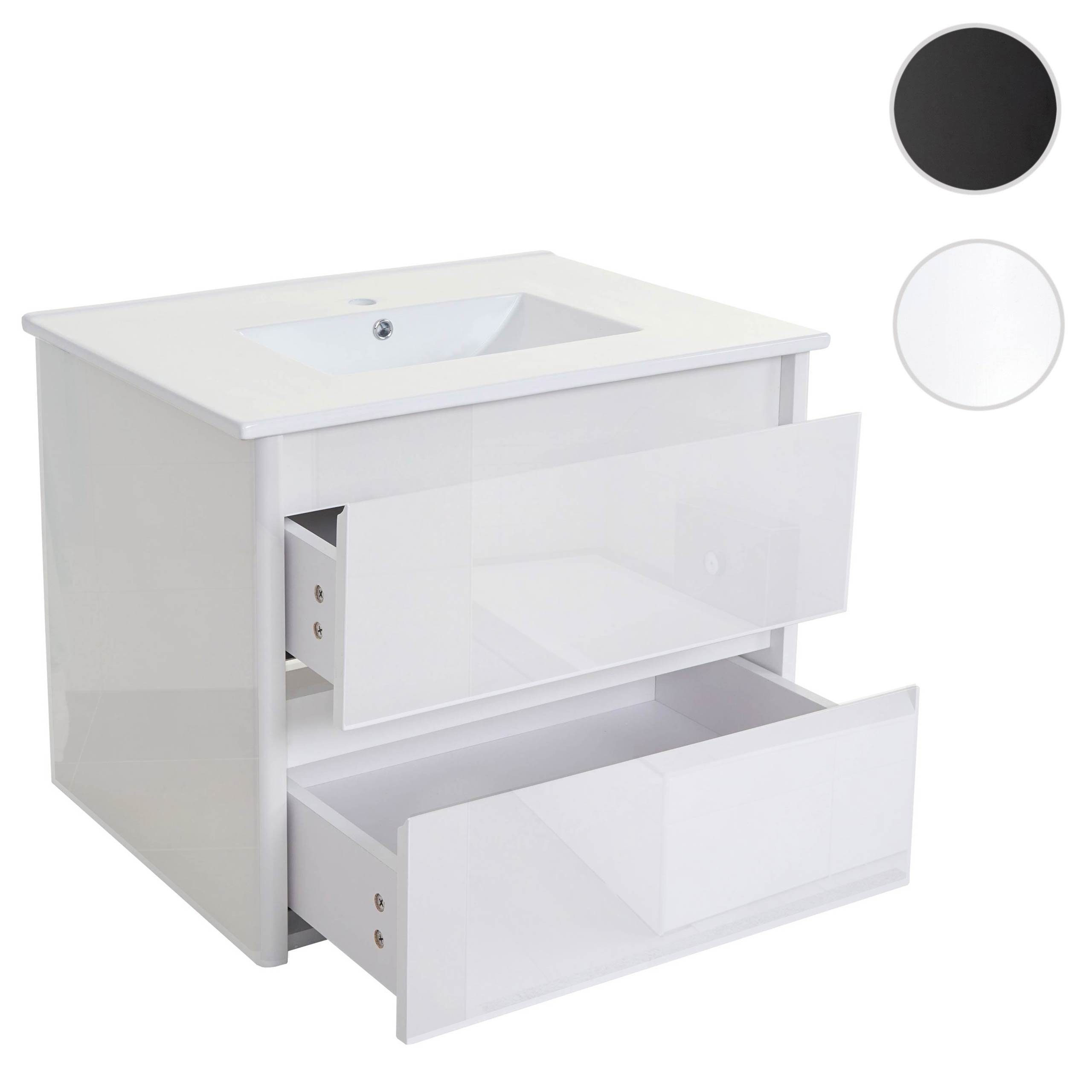 Thumbnail - MCW Waschtisch MCW-B19-1, Hochglanz-Optik, Inkl. Befestigungsmaterial