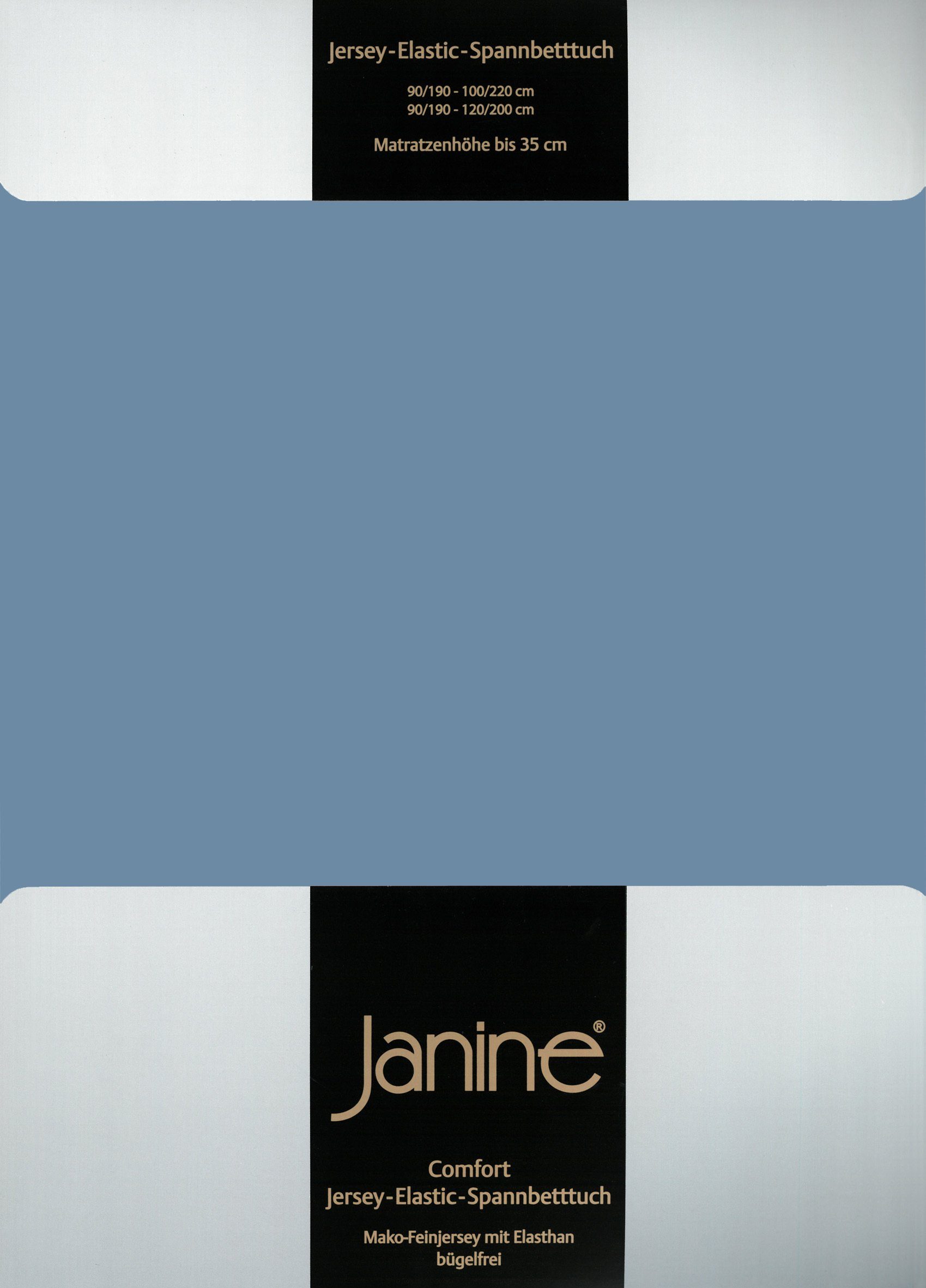 Janine Spannbettlaken ELASTIC 5002, Jersey-Elasthan, Gummizug: günstig online kaufen