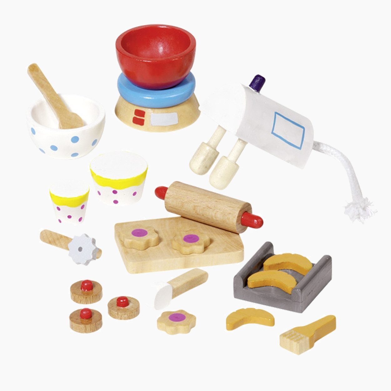 goki Puppenhausmöbel Accessoires Backen (packung, 22tlg., günstig online kaufen