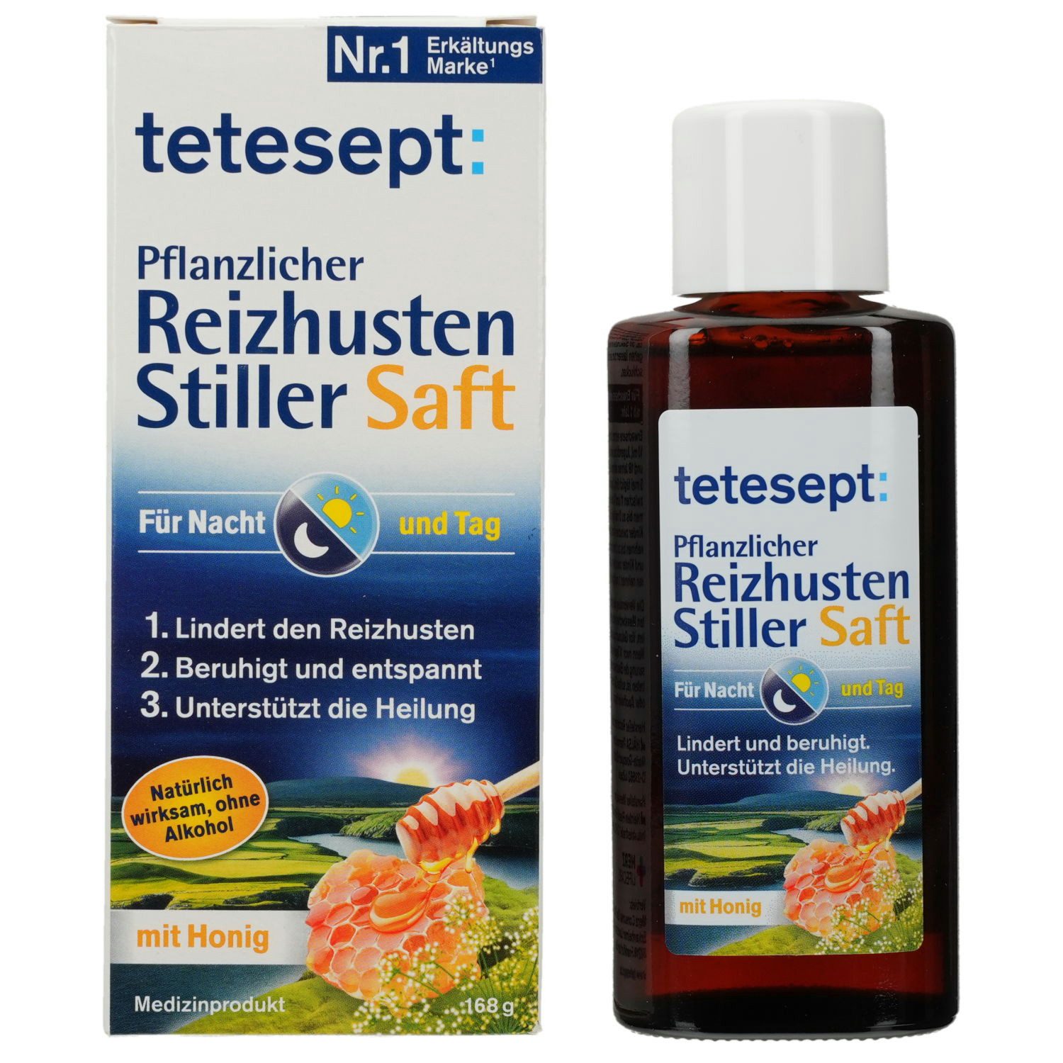 Tetesept Sirup TETESEPT Pflanzlicher Reizhusten Stiller Sirup