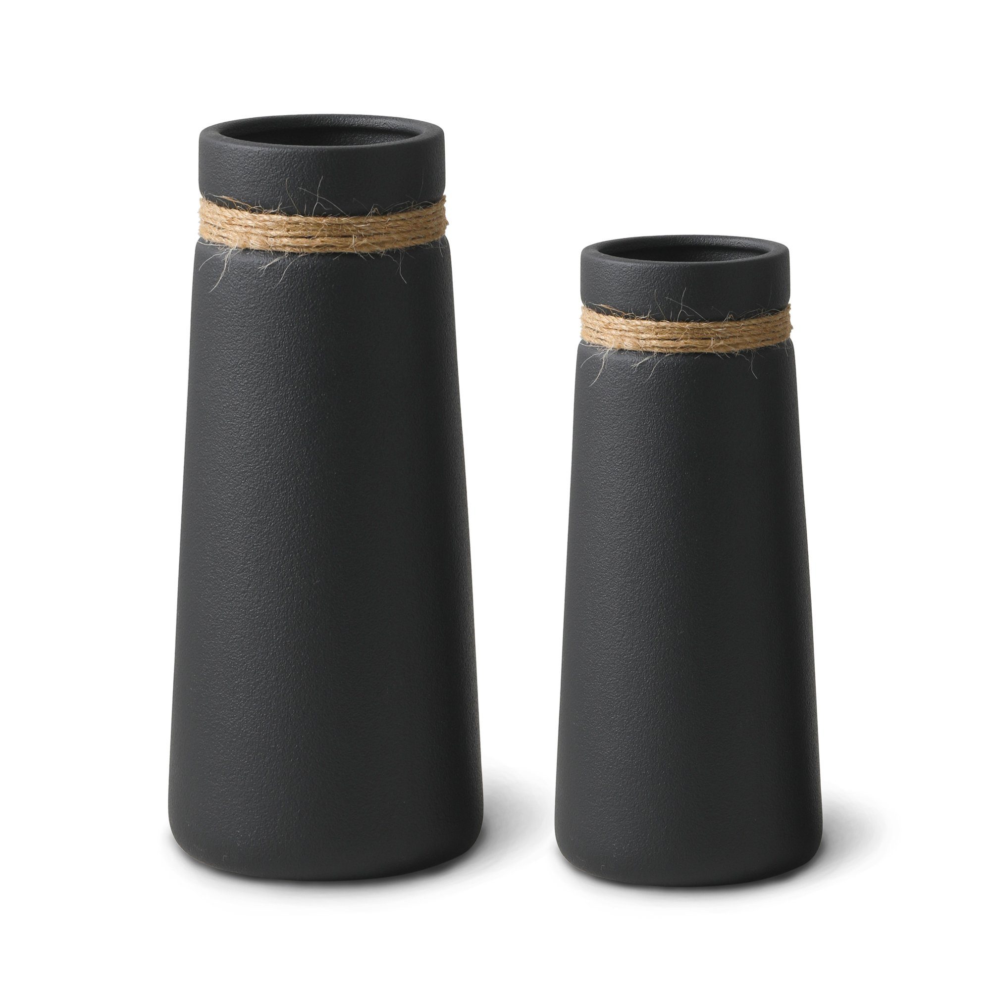 flature Tischvase Keramik Vase 2er-Set Boho günstig online kaufen
