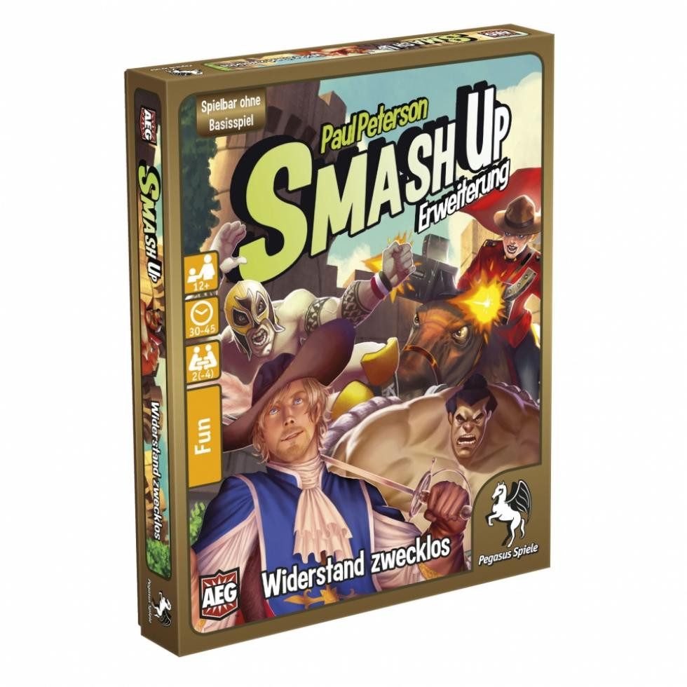 Pegasus Spiele Spiel, Smash Up - Widerstand zwecklos - deutsch