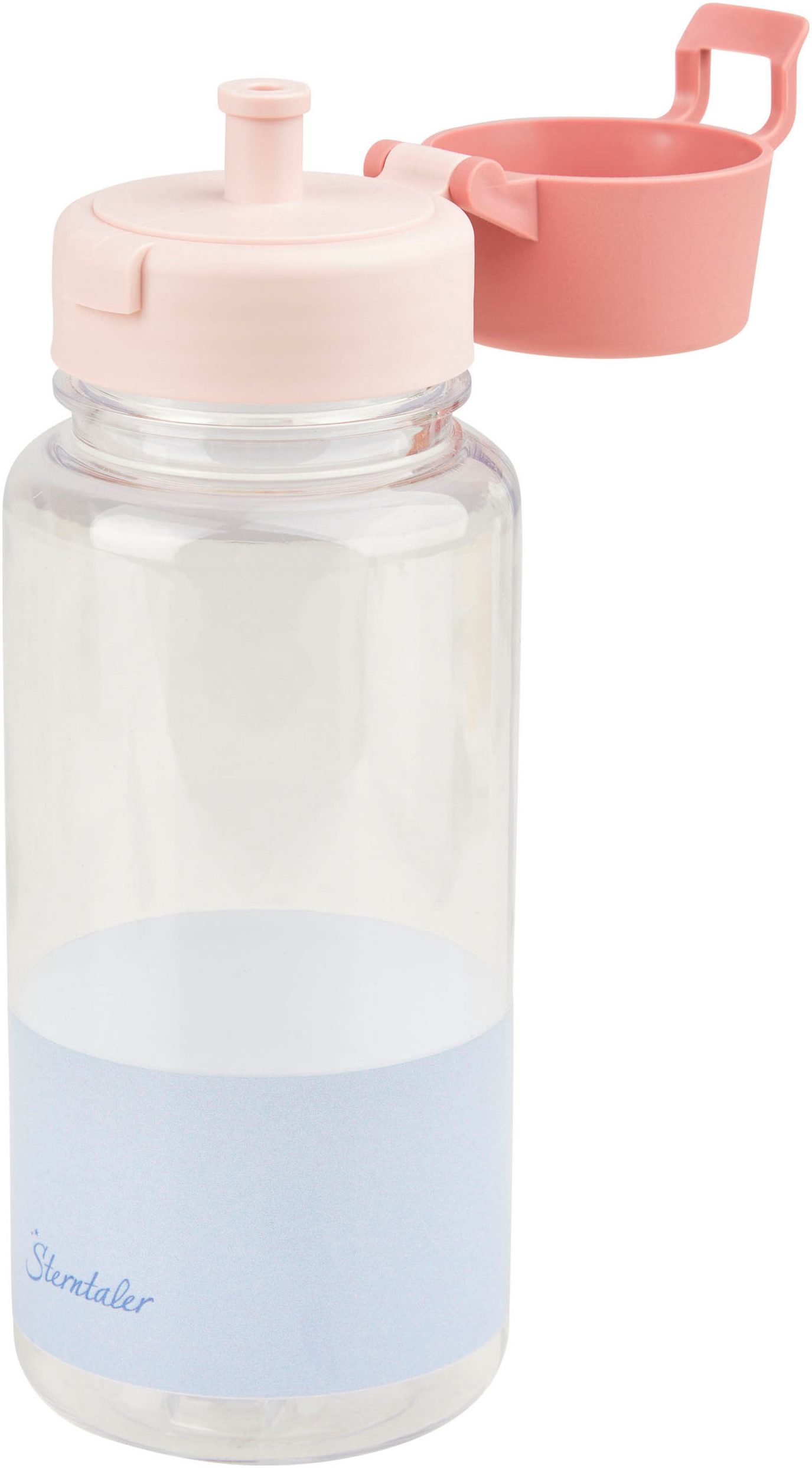 Sterntaler® Trinkflasche Tritan, 400 ml, Perlrosa, individuell beschriftbar; Made in Germany