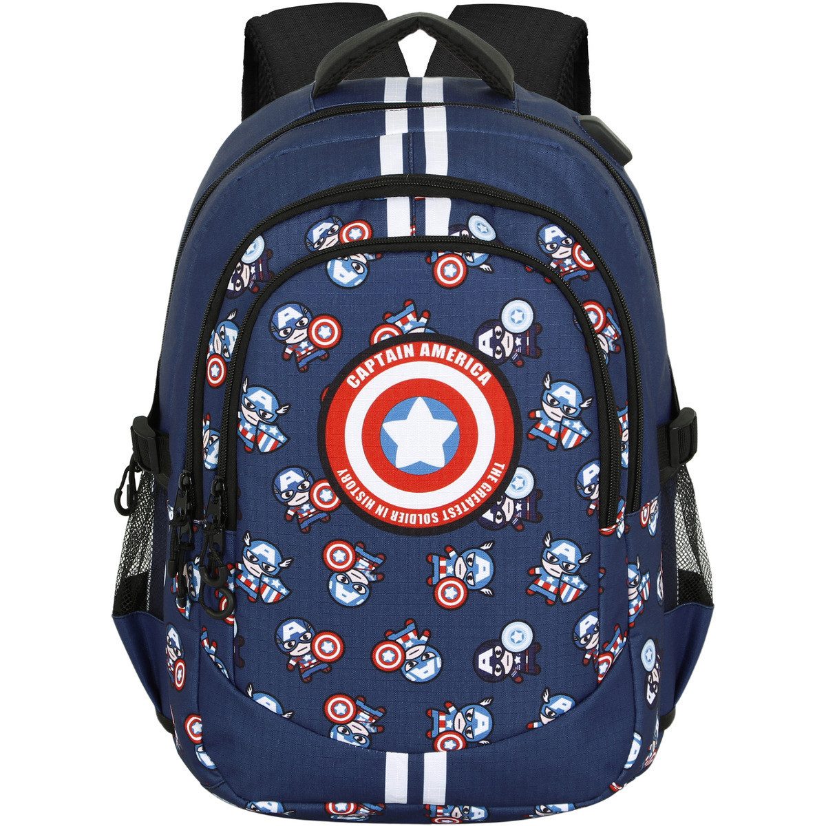 MARVEL Kinderrucksack Captain America -PLUS Running Unisex Kinder