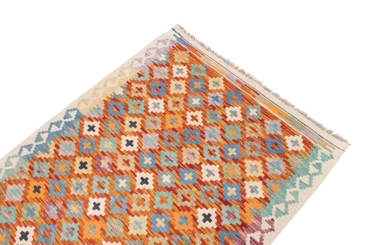 Höhe: Handgewebter rechteckig, Kelim Orientteppich, Afghan Nain Trading, 88x120 3 Orientteppich mm