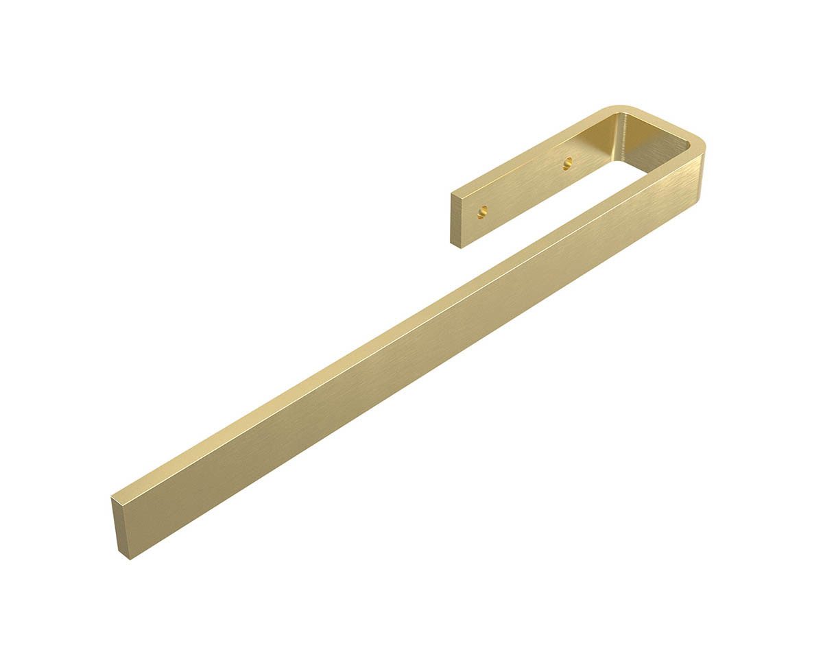 einfachgutemoebel Aufsatzwaschbecken Handtuchhalter Bath-O-Line 380mm 1-arm günstig online kaufen