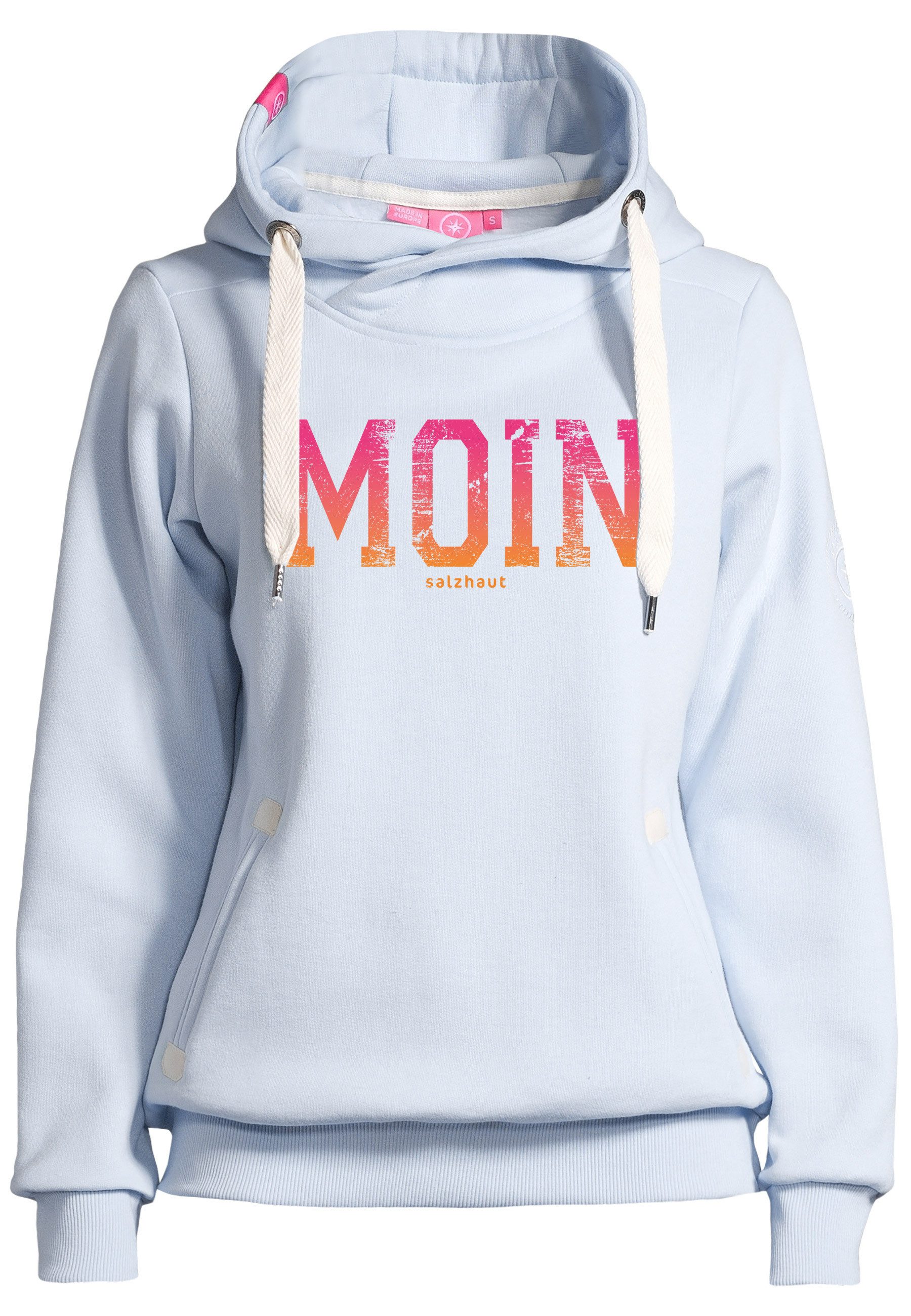 salzhaut Hoodie SÜNN - MOIN FARBVERLAUF Damen Tailliert günstig online kaufen