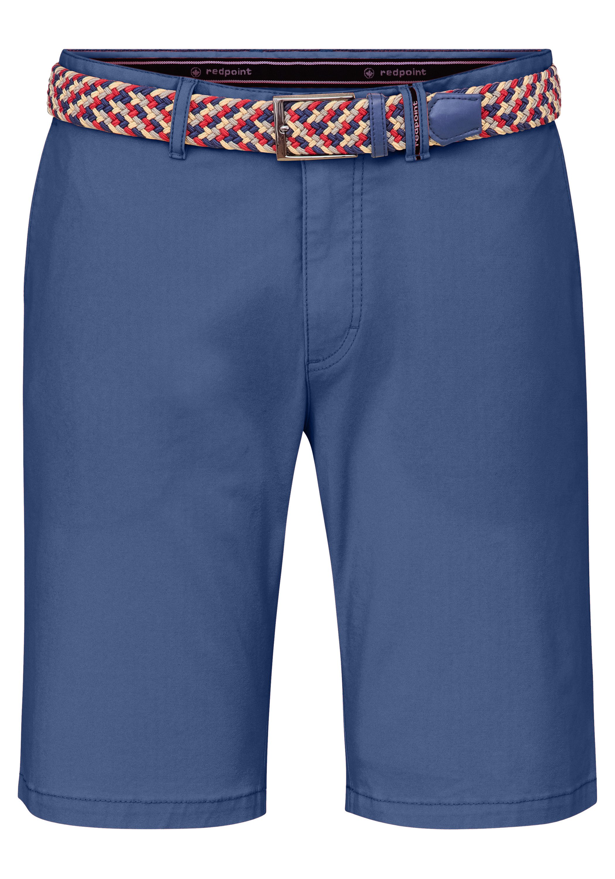 Redpoint Chinoshorts SURREY Modern Fit Bermudas mit Gürtel