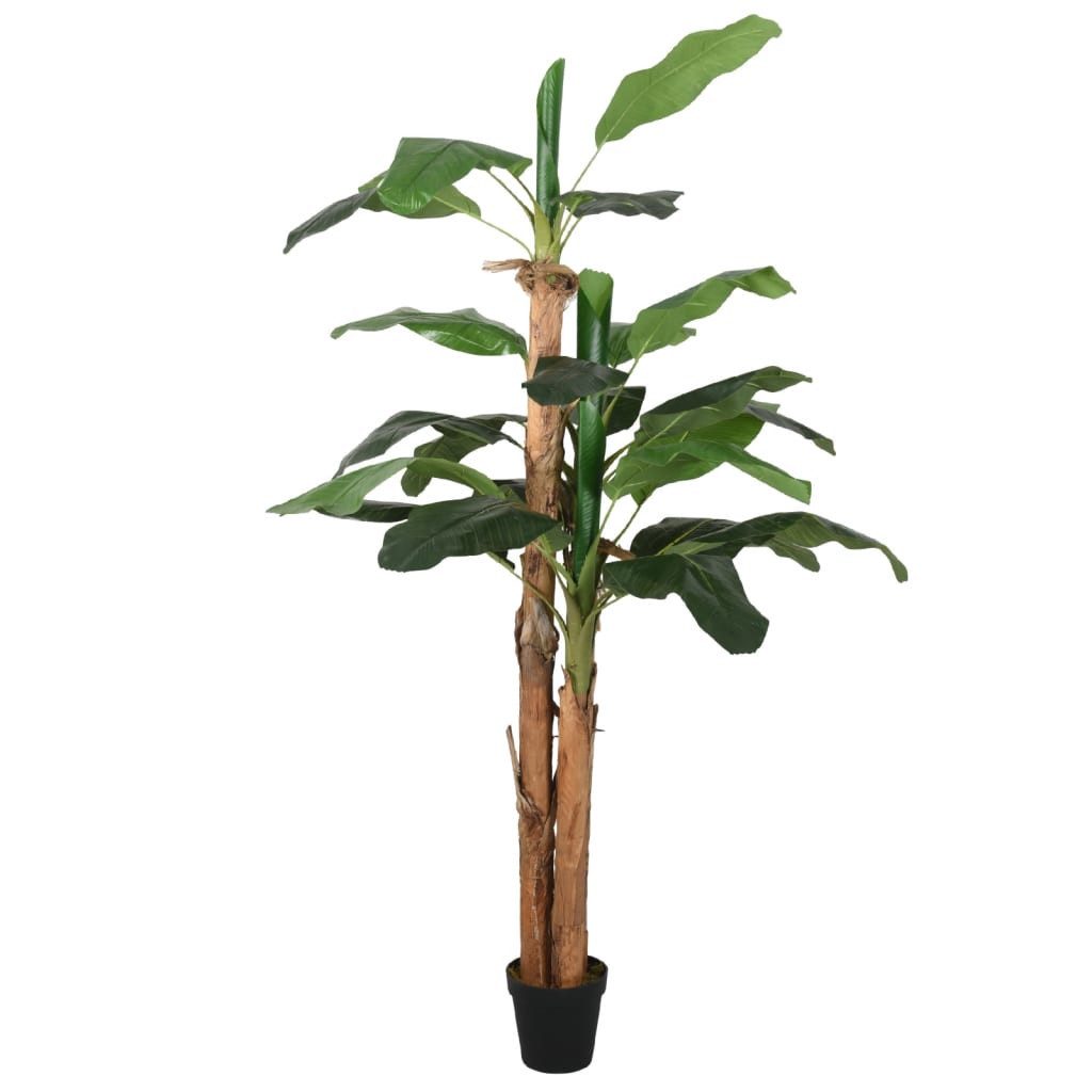 Kunstbaum Bananenbaum Künstlich 18 Blätter 150 cm Grün, vidaXL, Höhe 150 cm
