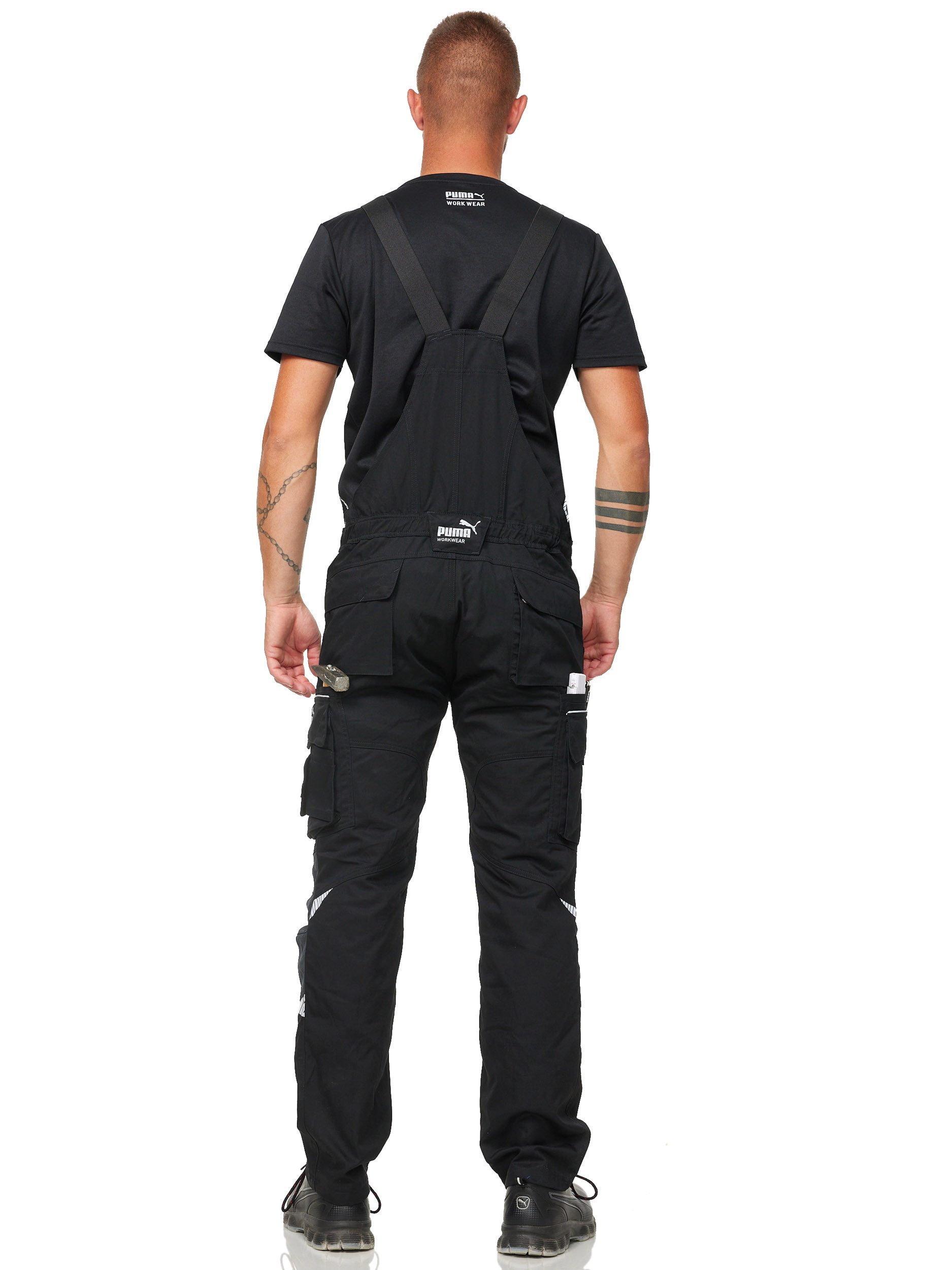 PUMA Workwear Arbeitslatzhose PRECISION X mit vielen Taschen und extra verstärktem Nylon Gewebe für Herren – Bild 5 von 5