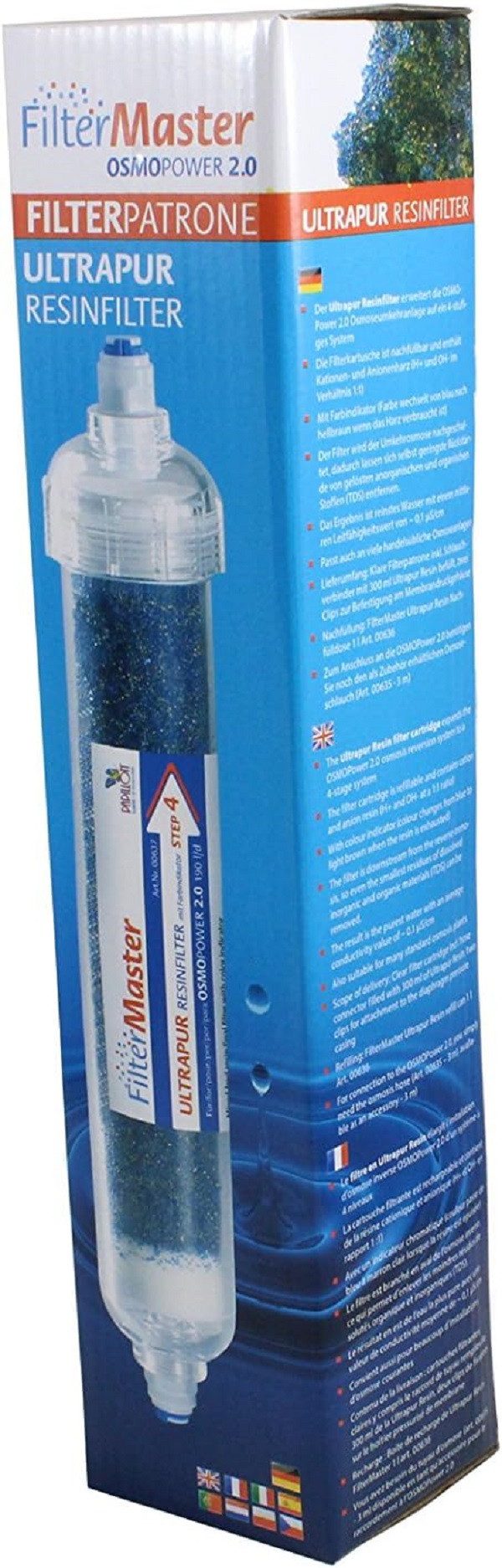 Aquariumfilter Filtermaster Ultrapur Resinfilter für OSMOPower 2.0 Aquarium Zubehör