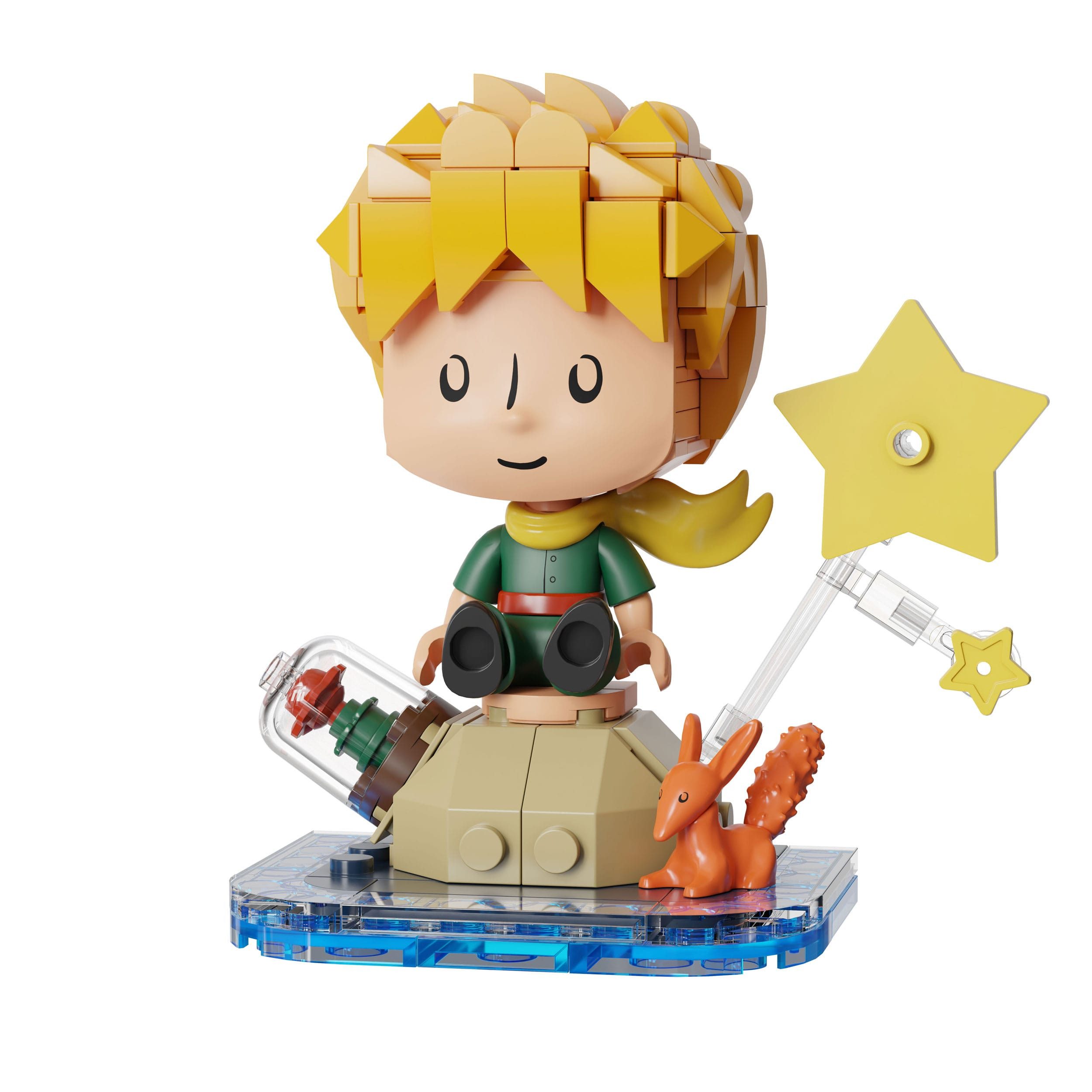 Der Kleine Prinz – Starry Ride Bauset (Rose 15 Cm), 196 Teile, Offiziell Lizenziert, Für Kinder Ab 6 Jahren
