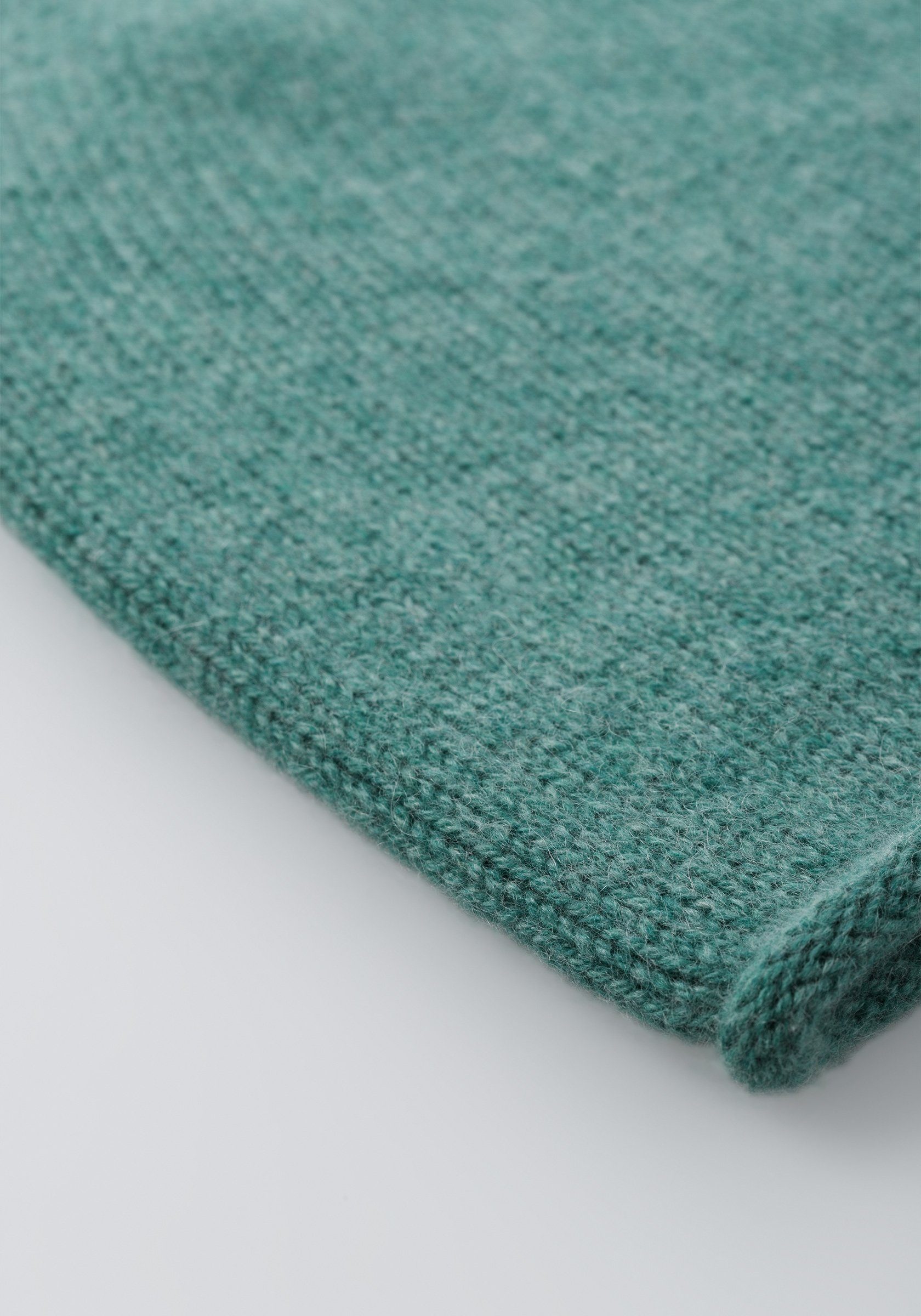 Style & Republic Beanie Style Republic Kaschmir Mütze Rolled Edge modischer Rollsaum