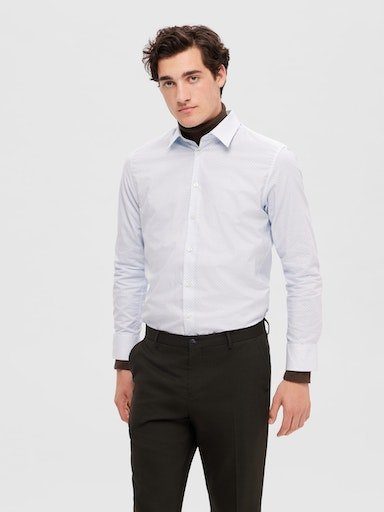 SELECTED HOMME Langarmhemd SLHSLIMSOHO-DETAIL SHIRT LS günstig online kaufen