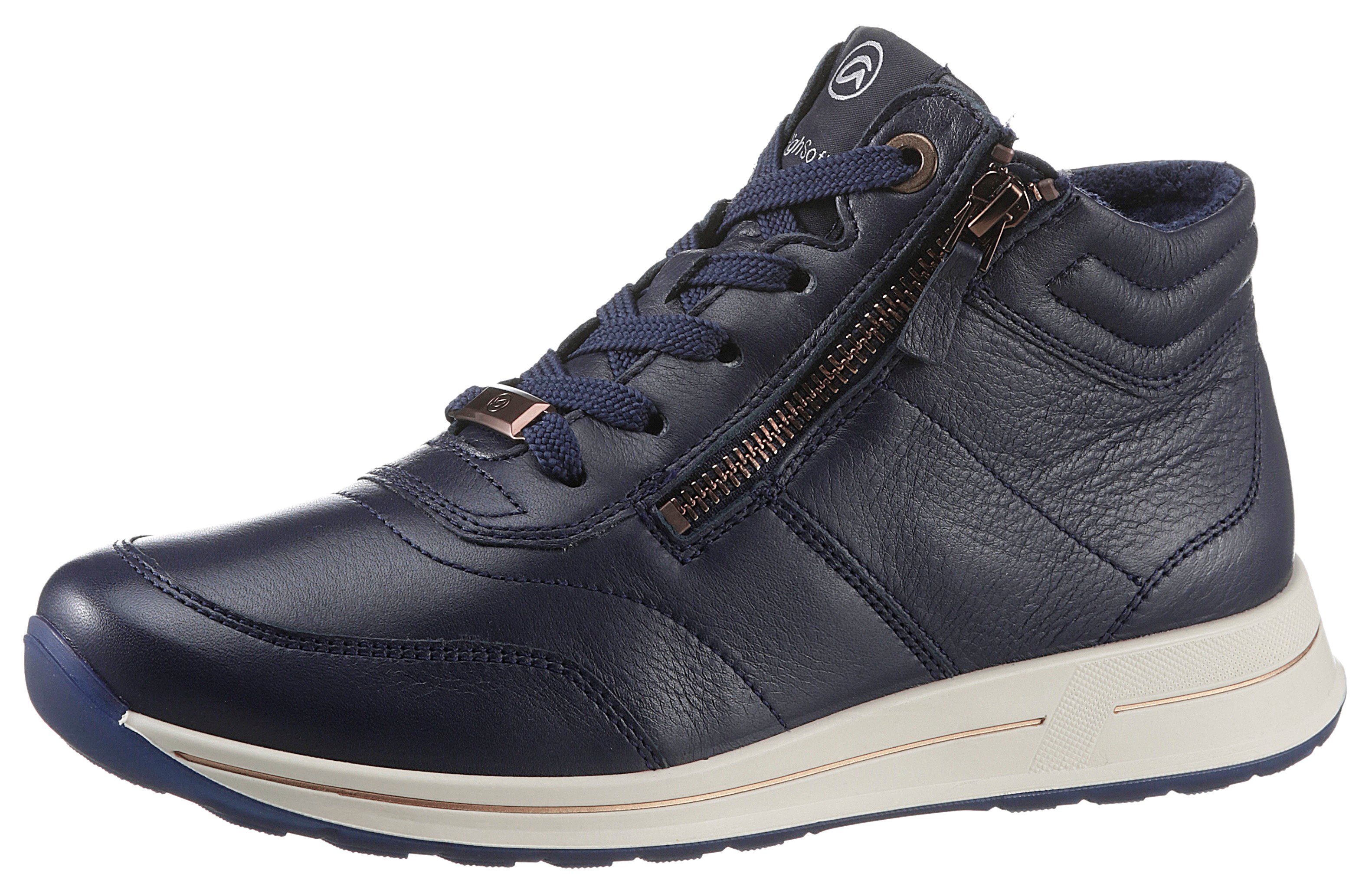 Ara OSAKA Schnürboots mit beidseitigen Reißverschlüssen, G-Weite günstig online kaufen