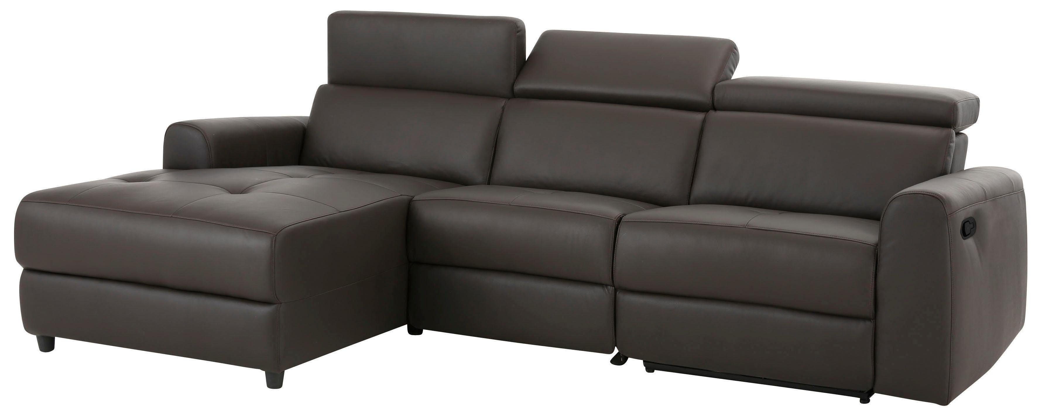 Home affaire Ecksofa Sentrano, L-Form, 275 cm, man. o. elektr. Relaxfunktion und USB/Kopfverstellung
