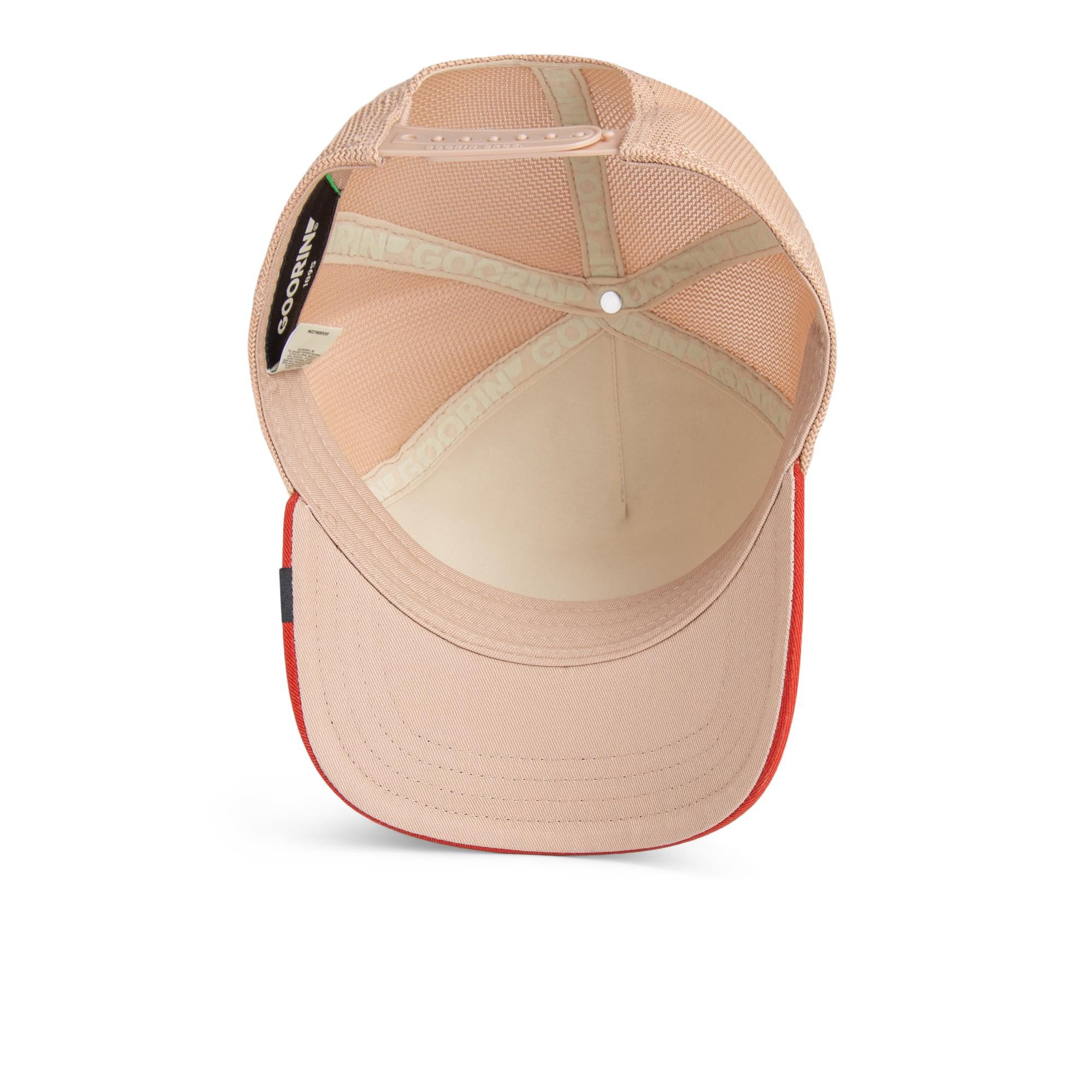 GOORIN Bros. Trucker Cap Goorin Bros. Tricolor Fox Trucker Cap Original Recipe Tri Tone (Basecap, Meshcap, Trucker Kappe)