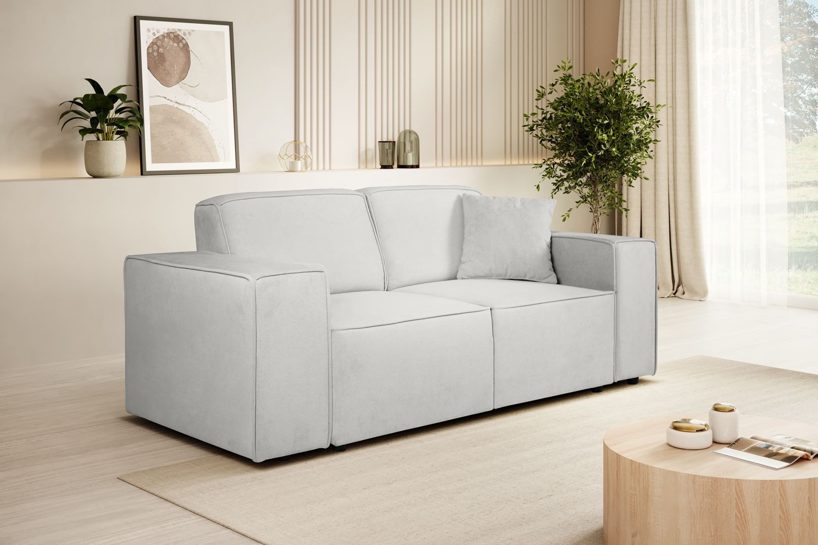 Beautysofa Sofa PEDRO II, 2-Sitzer, ohne günstig online kaufen