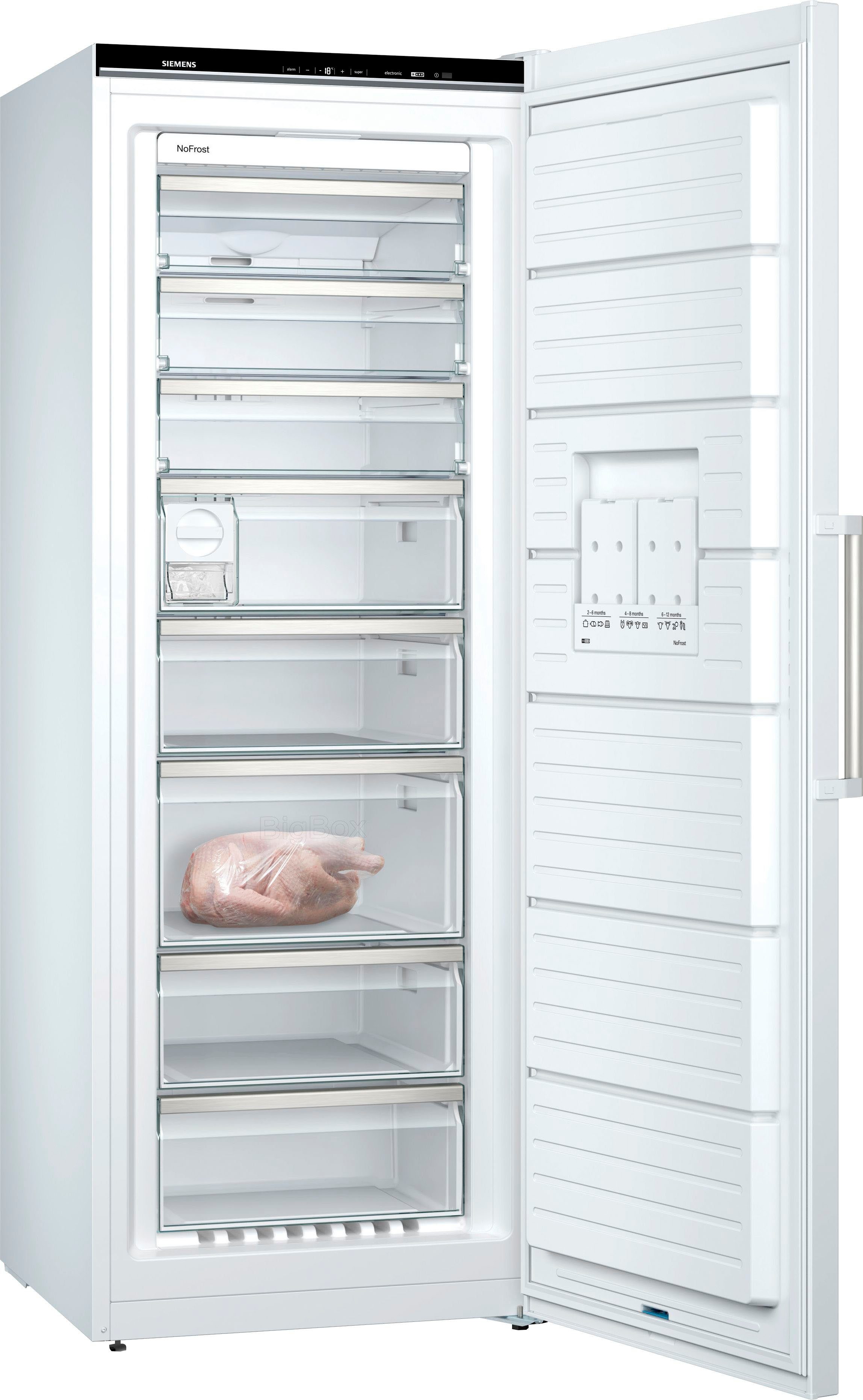 SIEMENS Gefrierschrank GS58NAWDV, 191 cm cm hoch, 70 breit