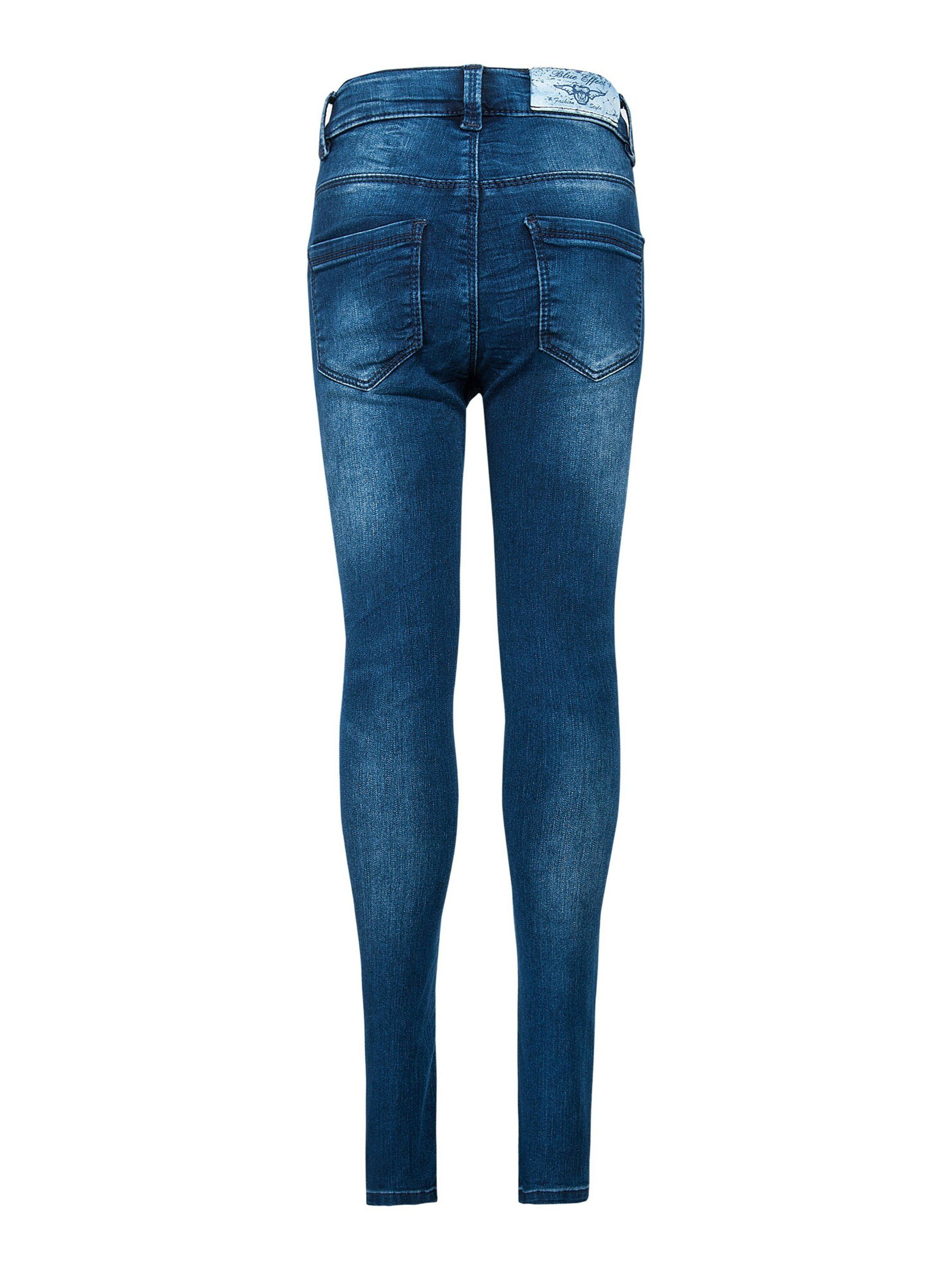 EFFECT Detail Skinny-fit-Jeans BLUE Weiteres (1-tlg)