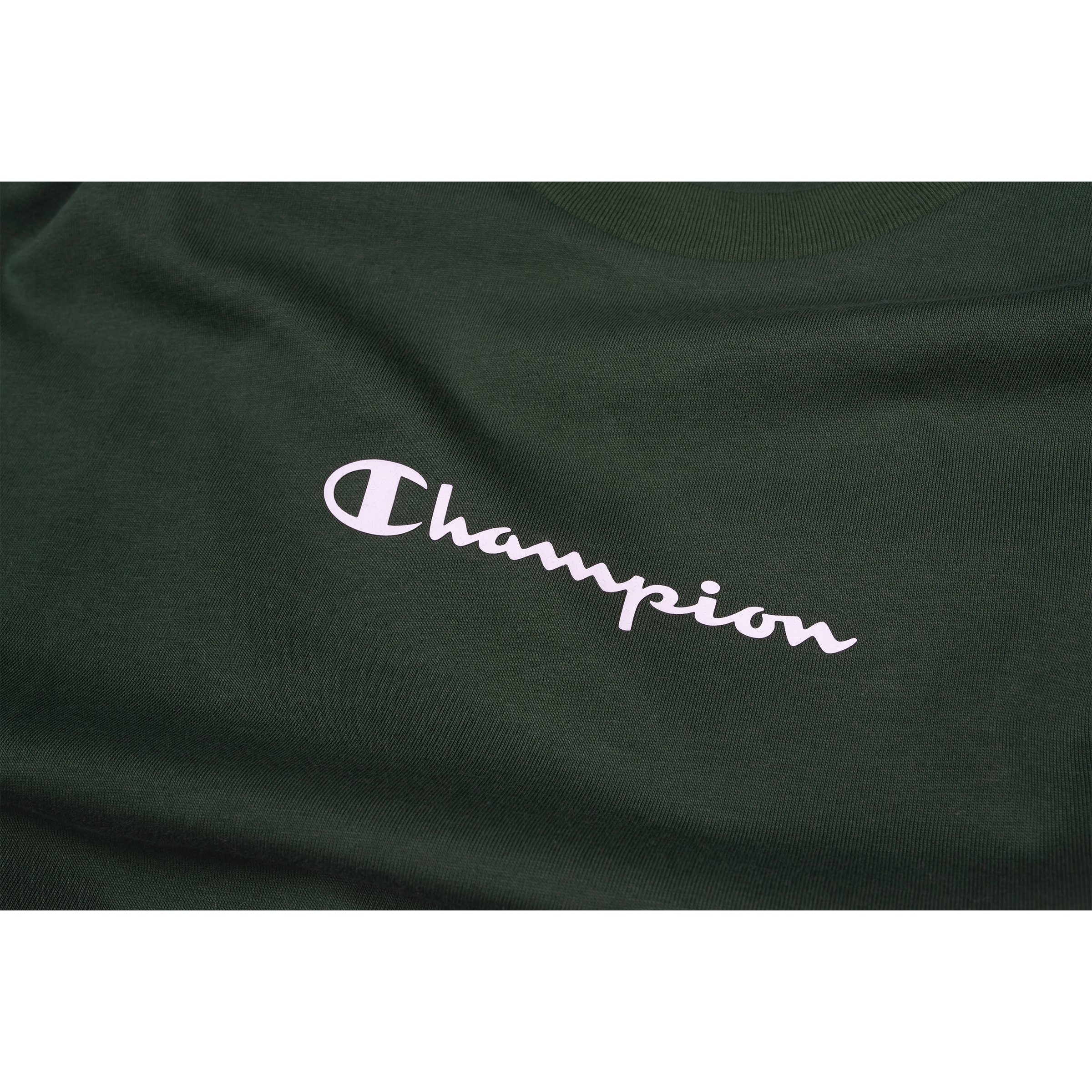 Crewneck Adult Herren grün T-Shirt (gnps) T-Shirt Champion T-Shirt Champion 215315