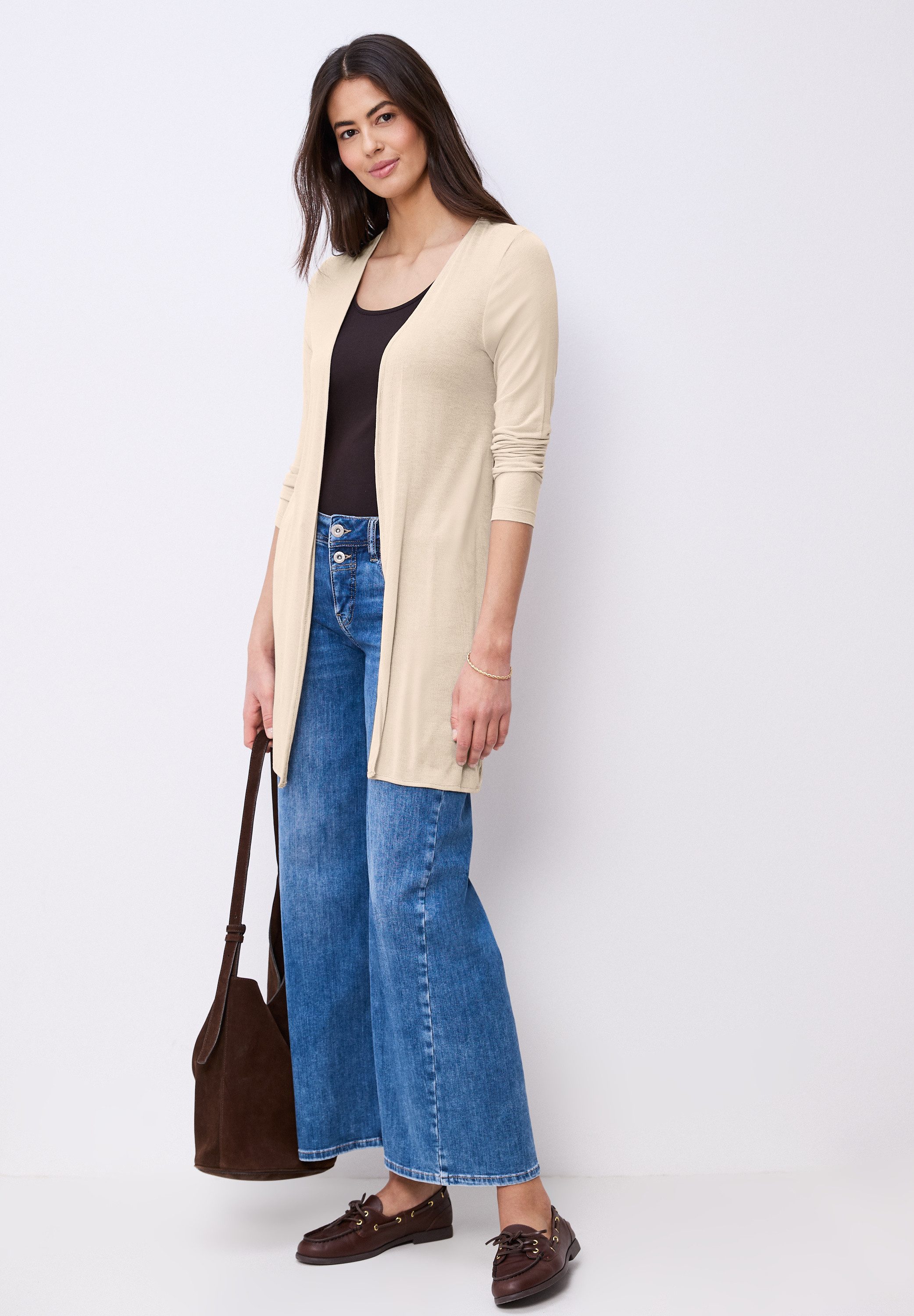 STREET ONE Longstrickjacke aus softer Viskose – Bild 3 von 5