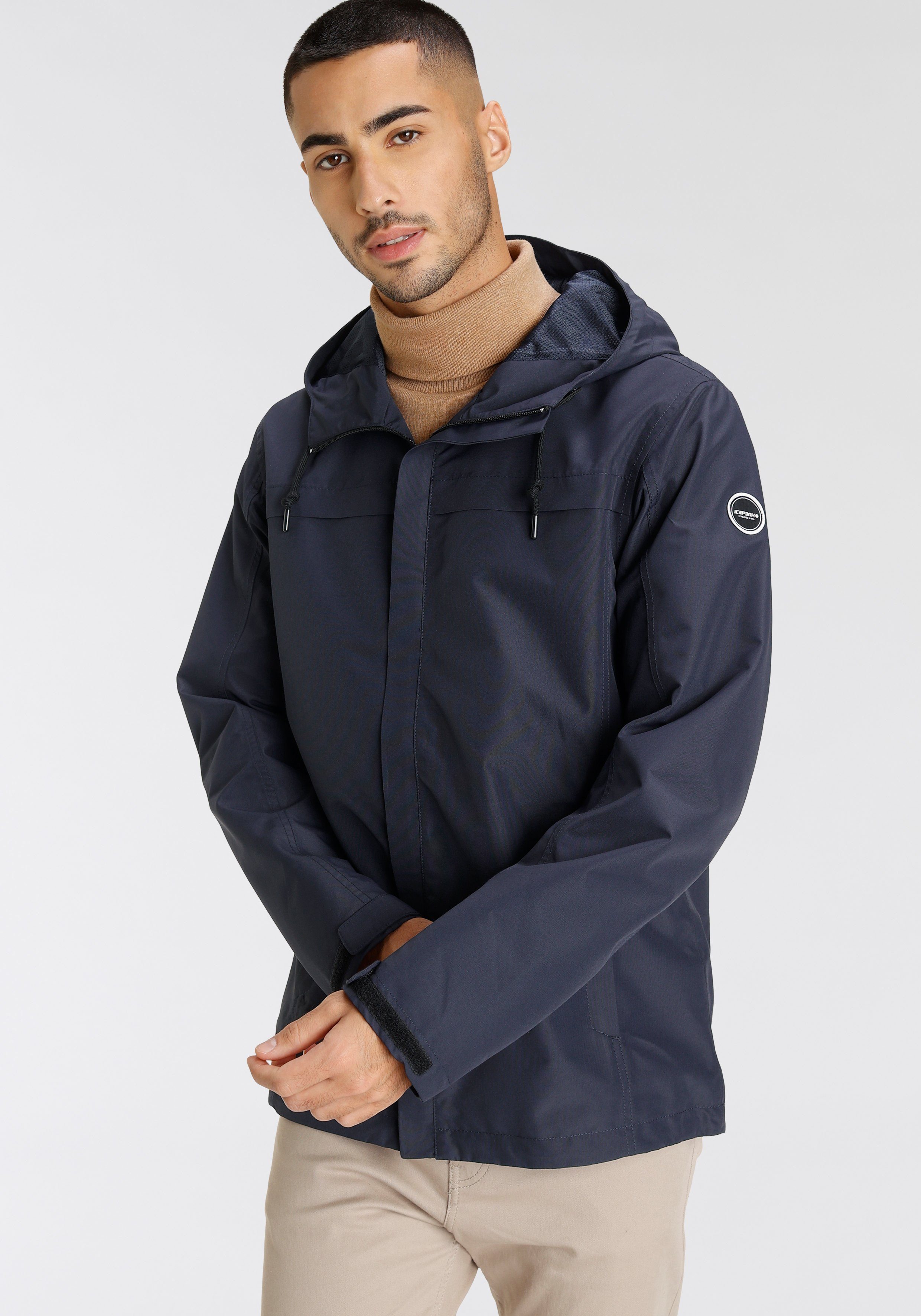 Icepeak Funktionsjacke H FUNKTIONSJACKE ATLANTA Wasserdicht & Winddicht & Atmungsaktiv dark blue