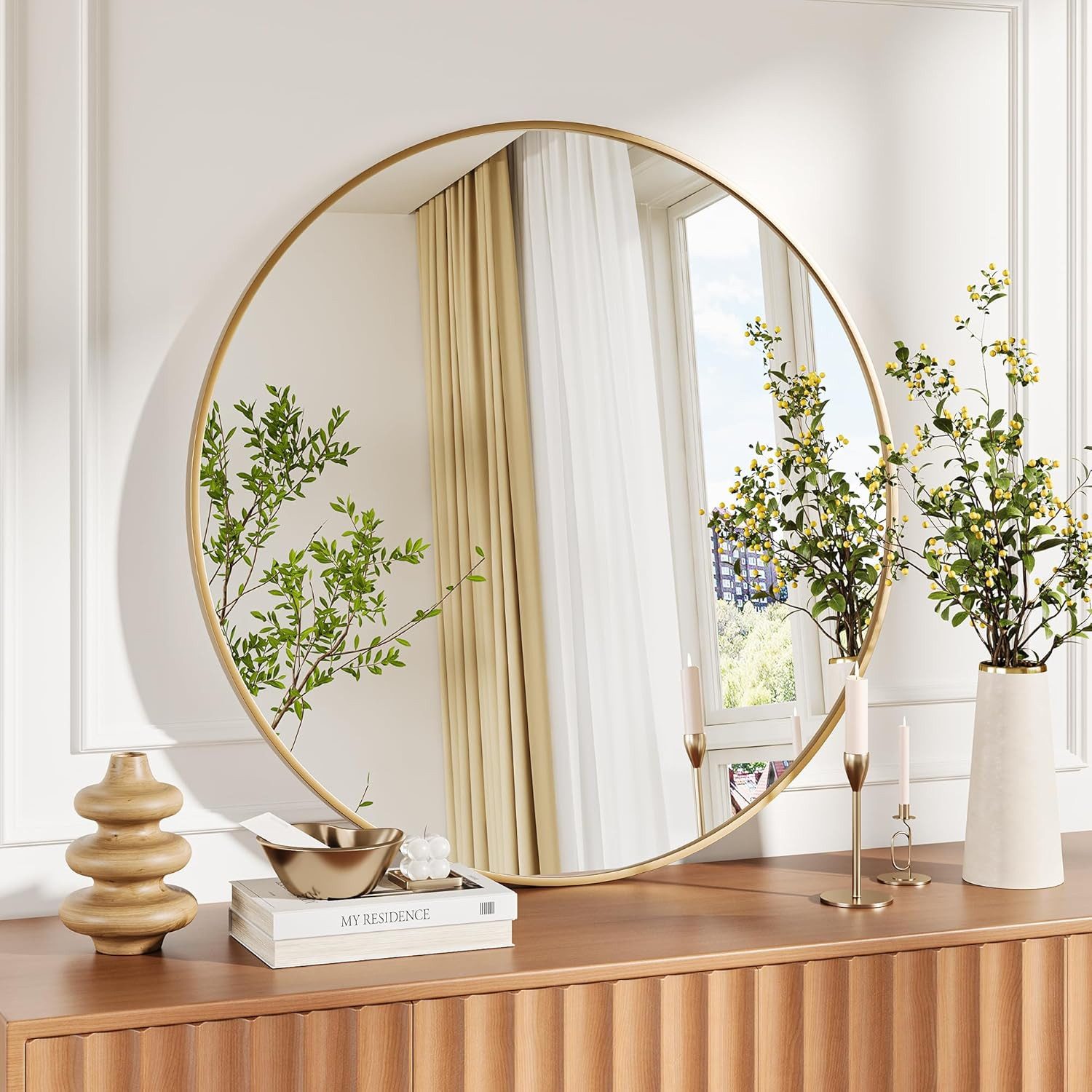 GarveeMore Badspiegel Badspiegel Badezimmerspiegel Wandspiegel Spiegel günstig online kaufen
