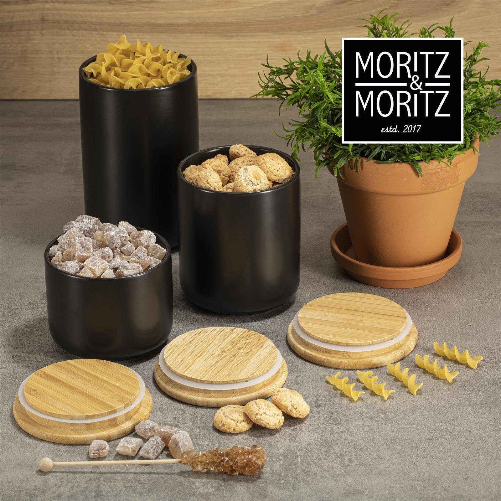 Moritz & Moritz Vorratsdose ml Set, 3er & Becher 6-tlg), 400-900 - (3er Set, Moritz Keramik Beschreibbar - Moritz