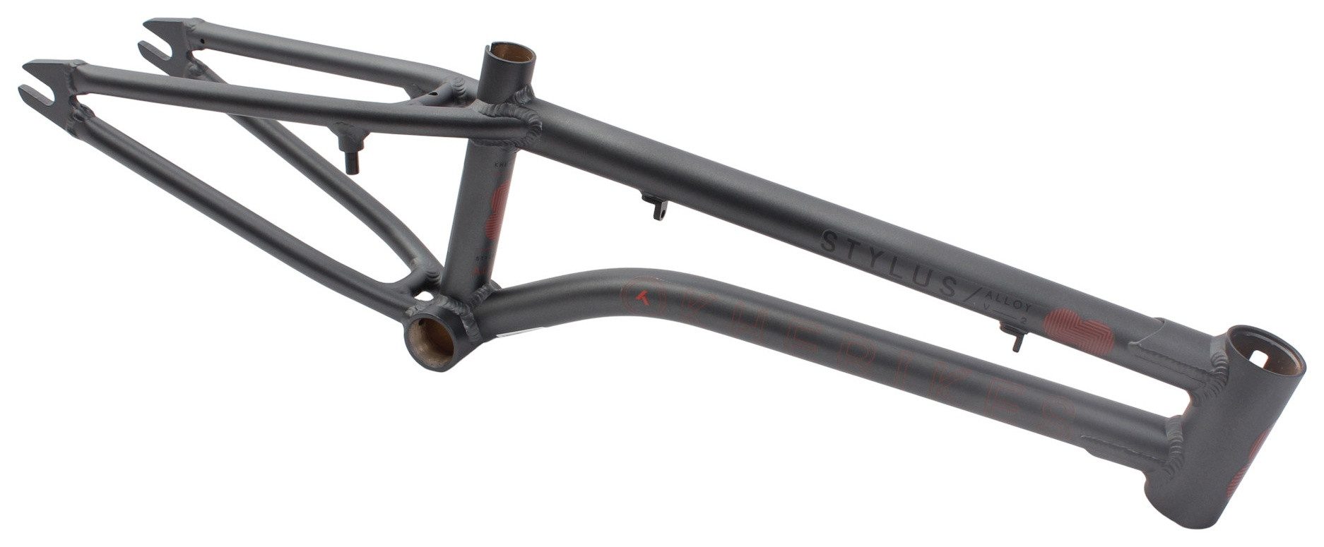 KHEbikes Fahrradrahmen KHE STYLUS V2 BMX Rahmen 20 Zoll Aluminium Flatland 18,9 Zoll, BMX Rahmen KHEbikes