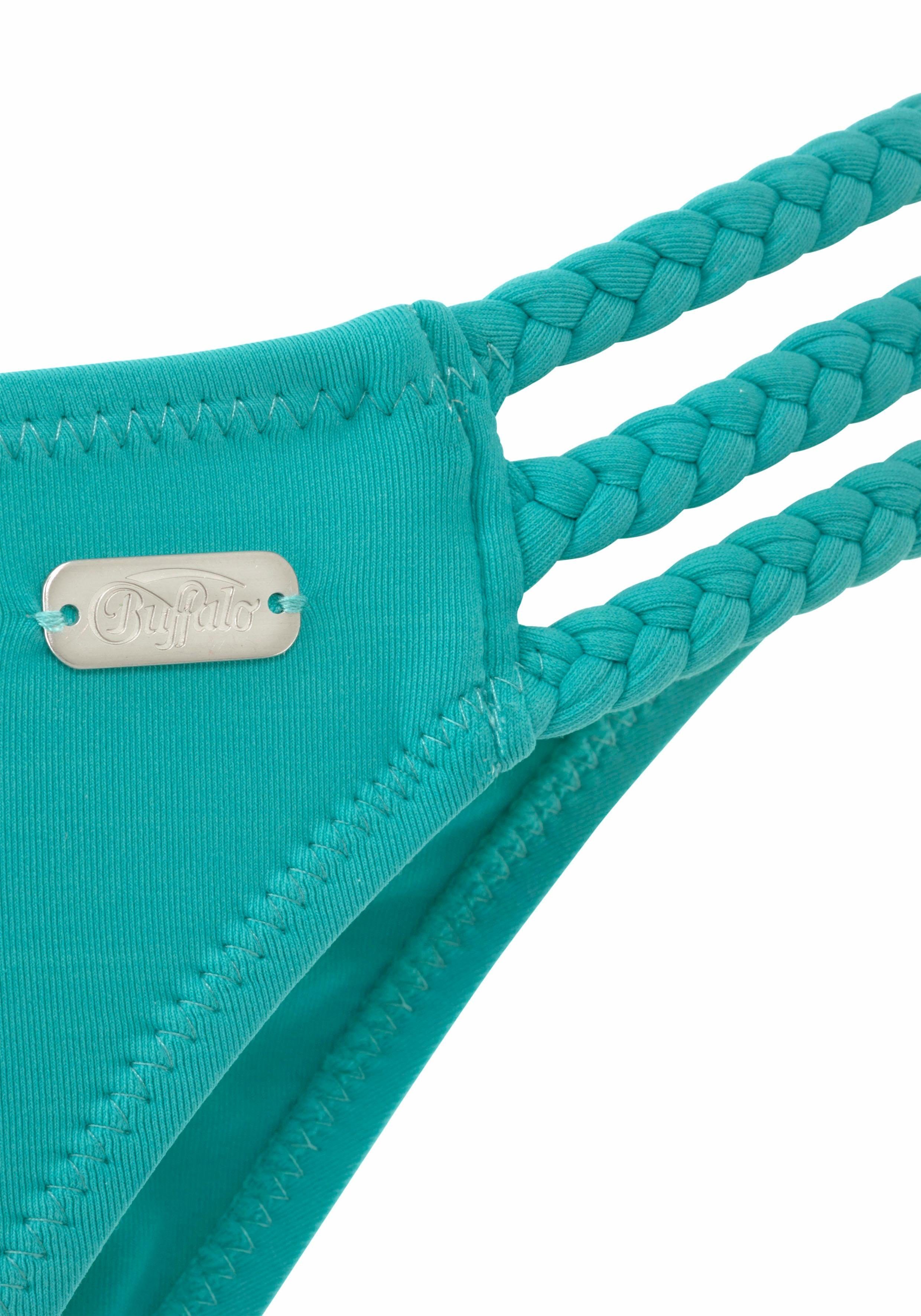 Buffalo Bikini-Hose Happy mit geflochtenen Bändern