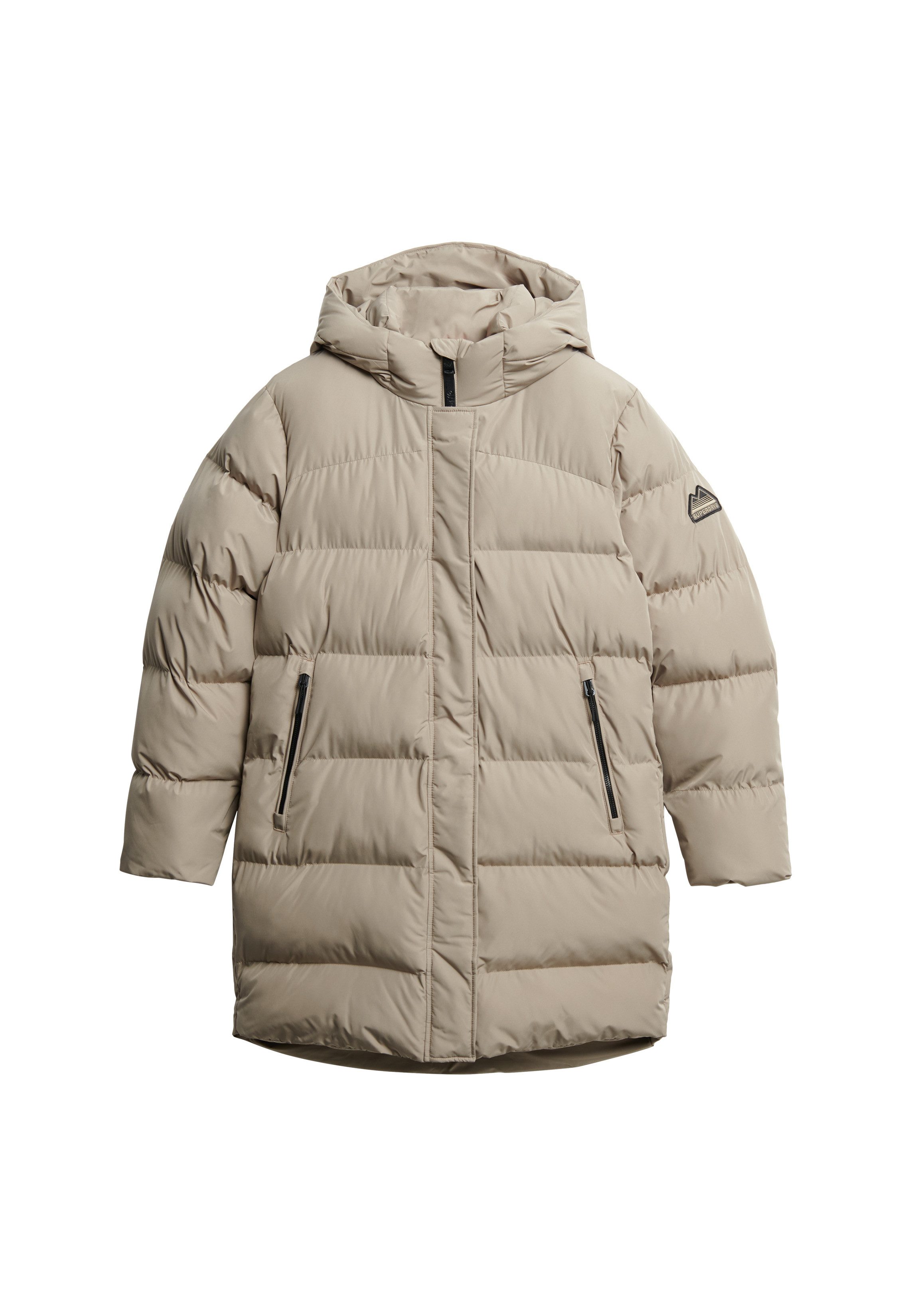 Steppjacke HOODED SPORTS PUFFER MID JKT