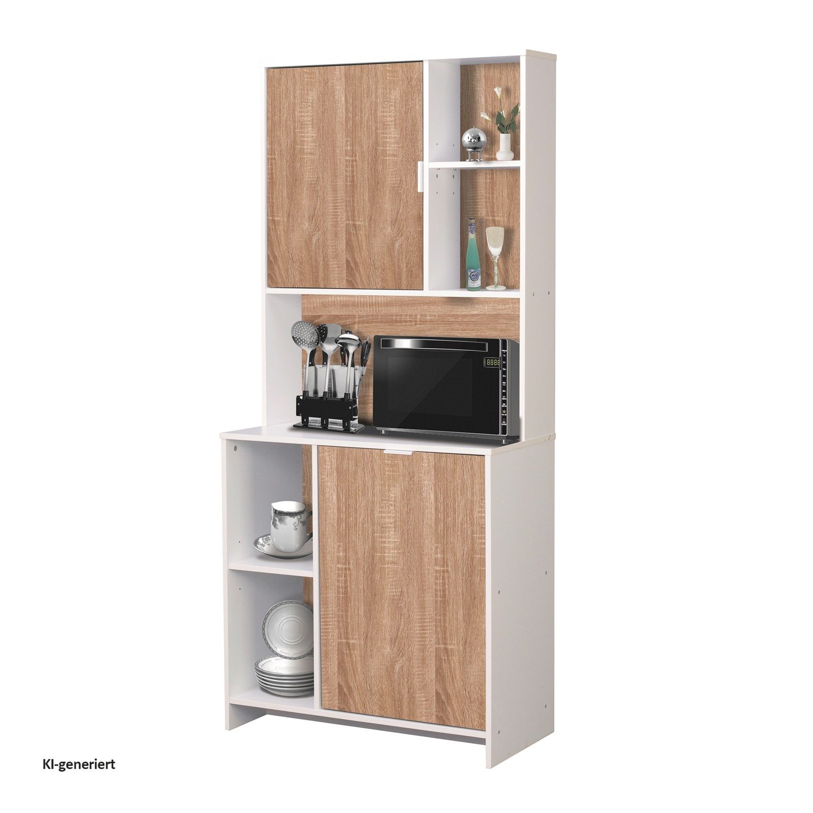 HTI-Living Küchenbuffet Küchenbuffet Malin (Stück, 1-St., 1 Küchenbuffet) Küchenschrank Mehrzweckschrank Mikrowellenschrank