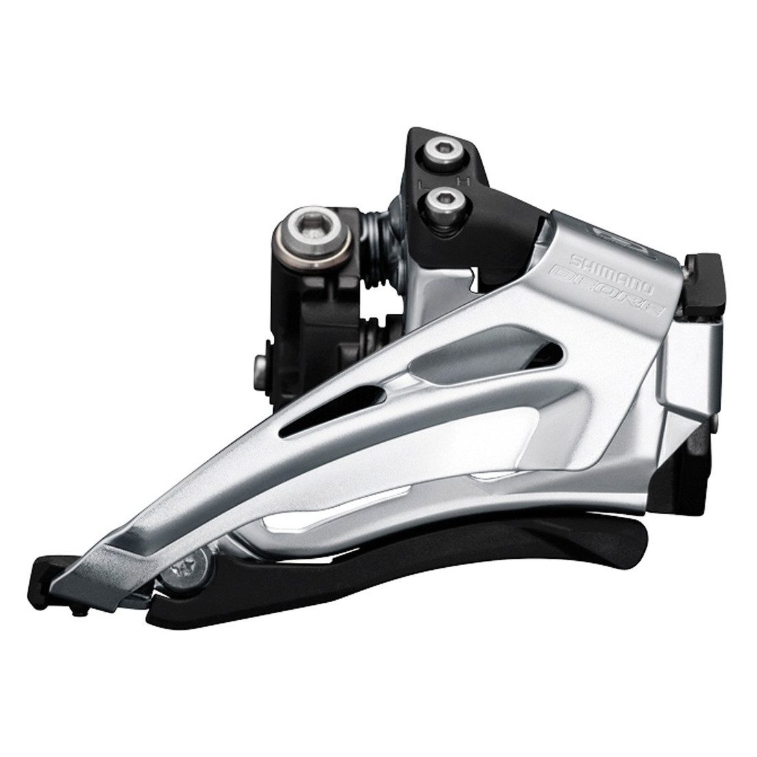 Shimano Kettenumwerfer Перемикачі "Deore", 2x10-fach, Schelle 34,9 mm, Top Swing, Down Pull, 66