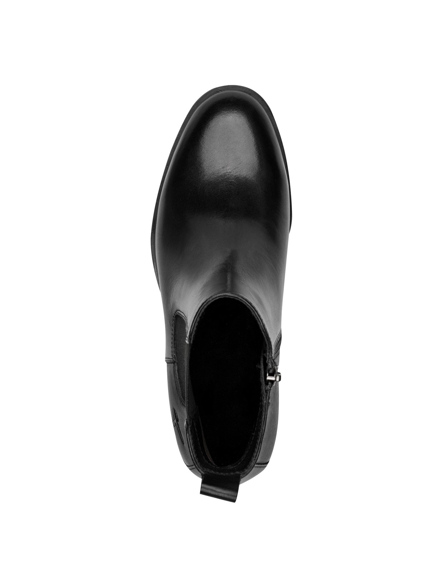 Tamaris ANTIslide, TOUCH-IT aus Leder kein Absatz Chelseaboots ANTIslide