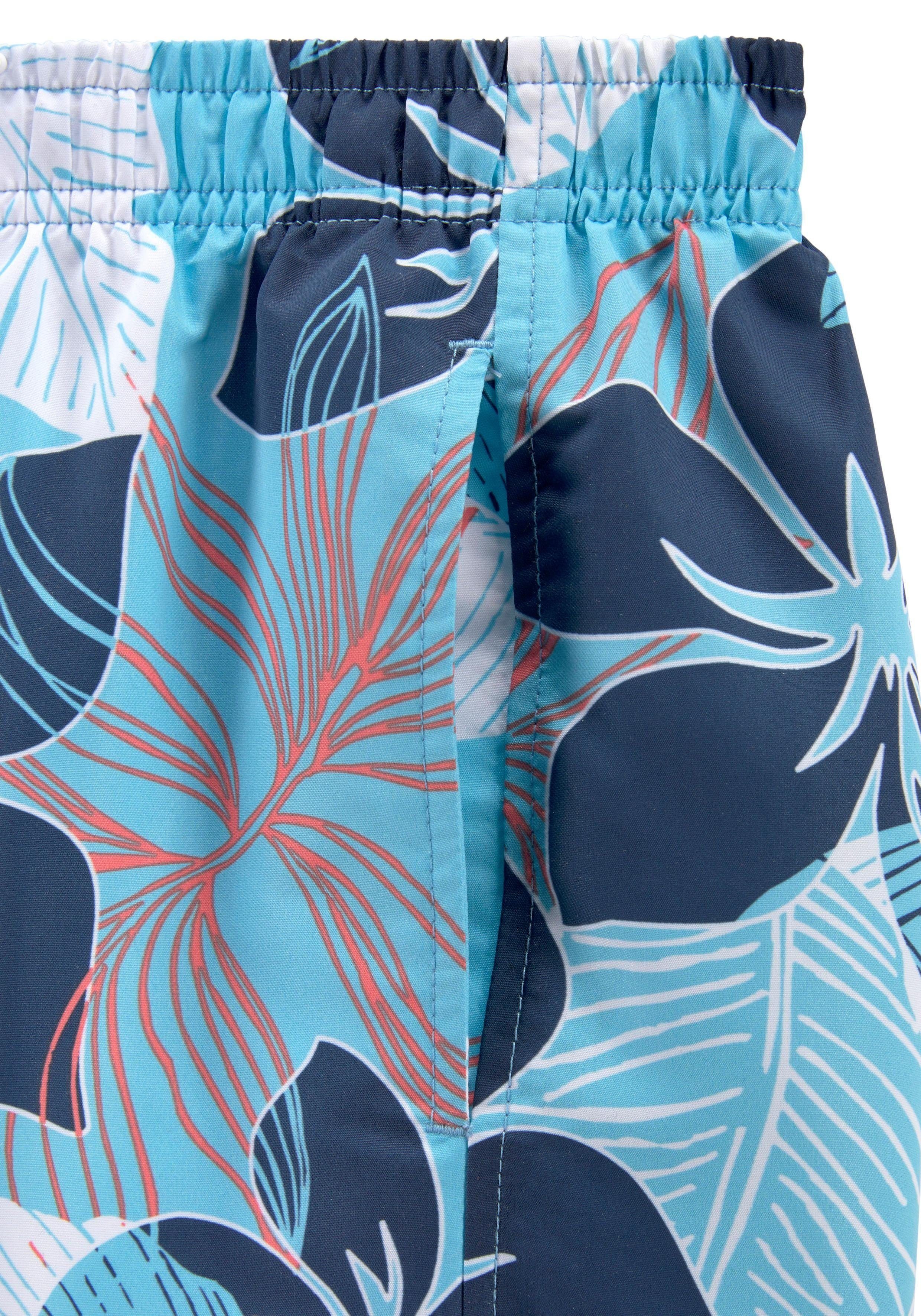 KangaROOS Badeshorts Moloka Kids mit Hawaiiprint – Bild 2 von 4