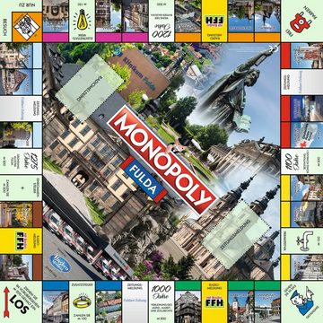 Winning Moves Spiel, Brettspiel Monopoly Fulda