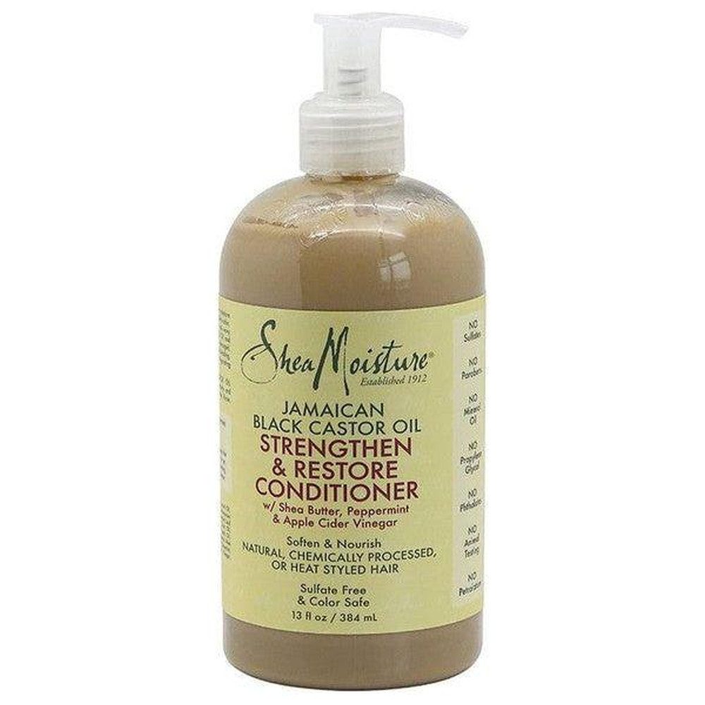 Shea Moisture Haarspülung Shea Moisture Jam Black Castor Strengthen & Restore Conditioner 384ml