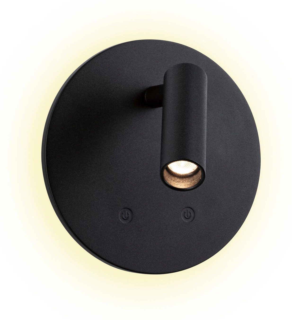 Paulmann LED Wandleuchte Kiora 1,3W, Dimmer, Ein-/Ausschalter, Memoryfunktion, USB-Ladefunktion, LED fest integriert, Dimmbar