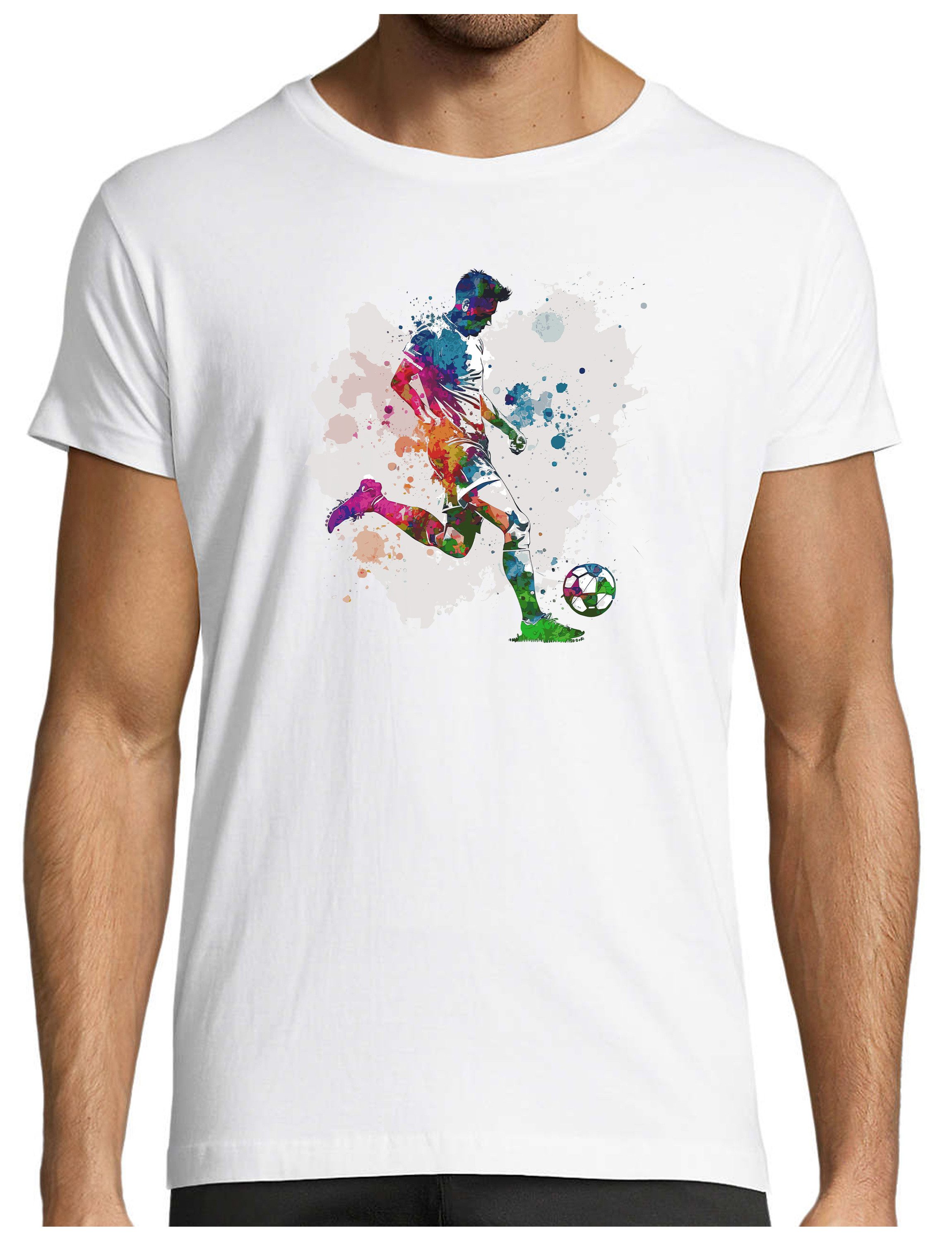 T-Shirt Fussball print shirt