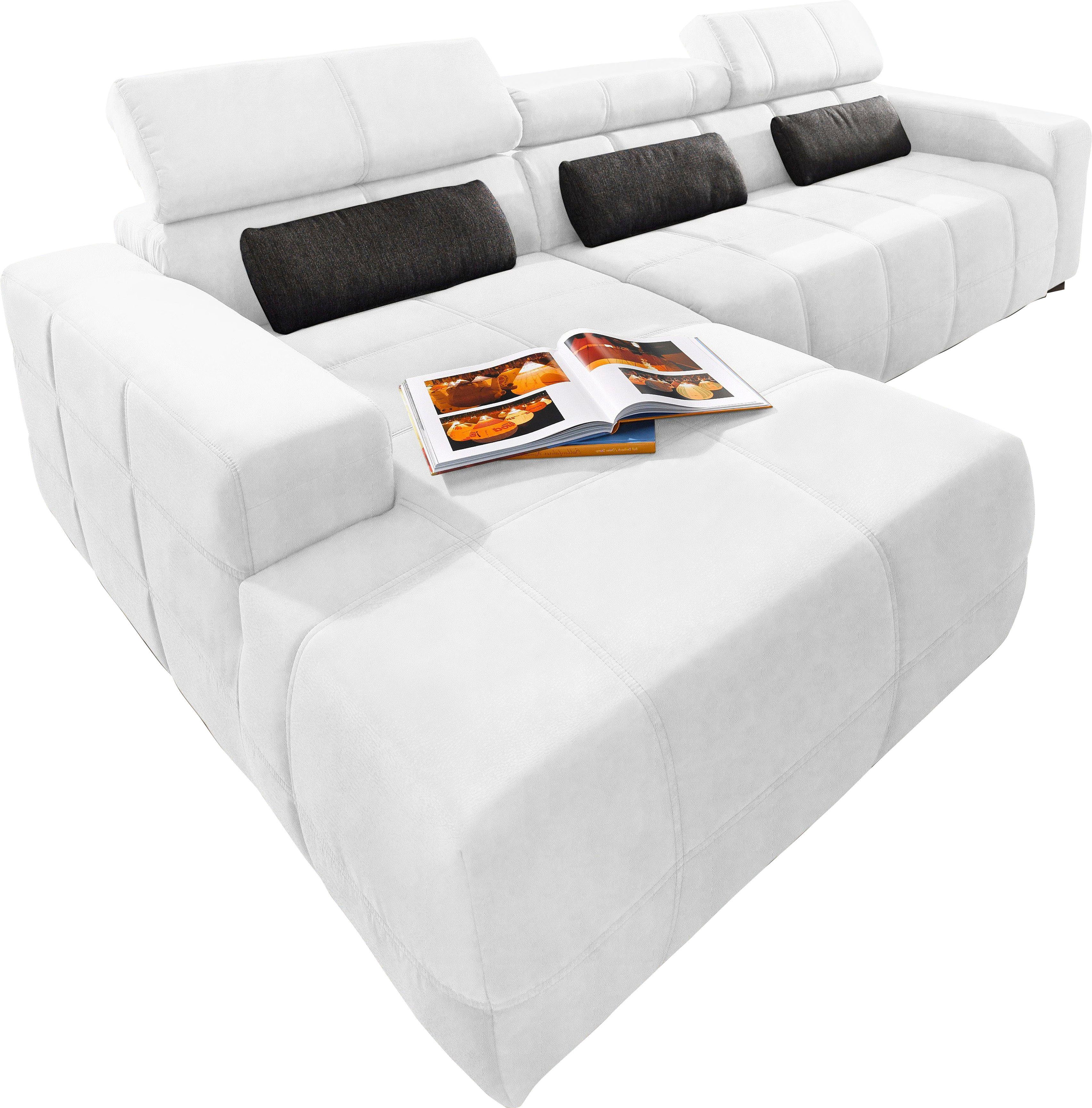 DOMO collection Ecksofa Brandon B/T/H: 289/177/80 günstig online kaufen